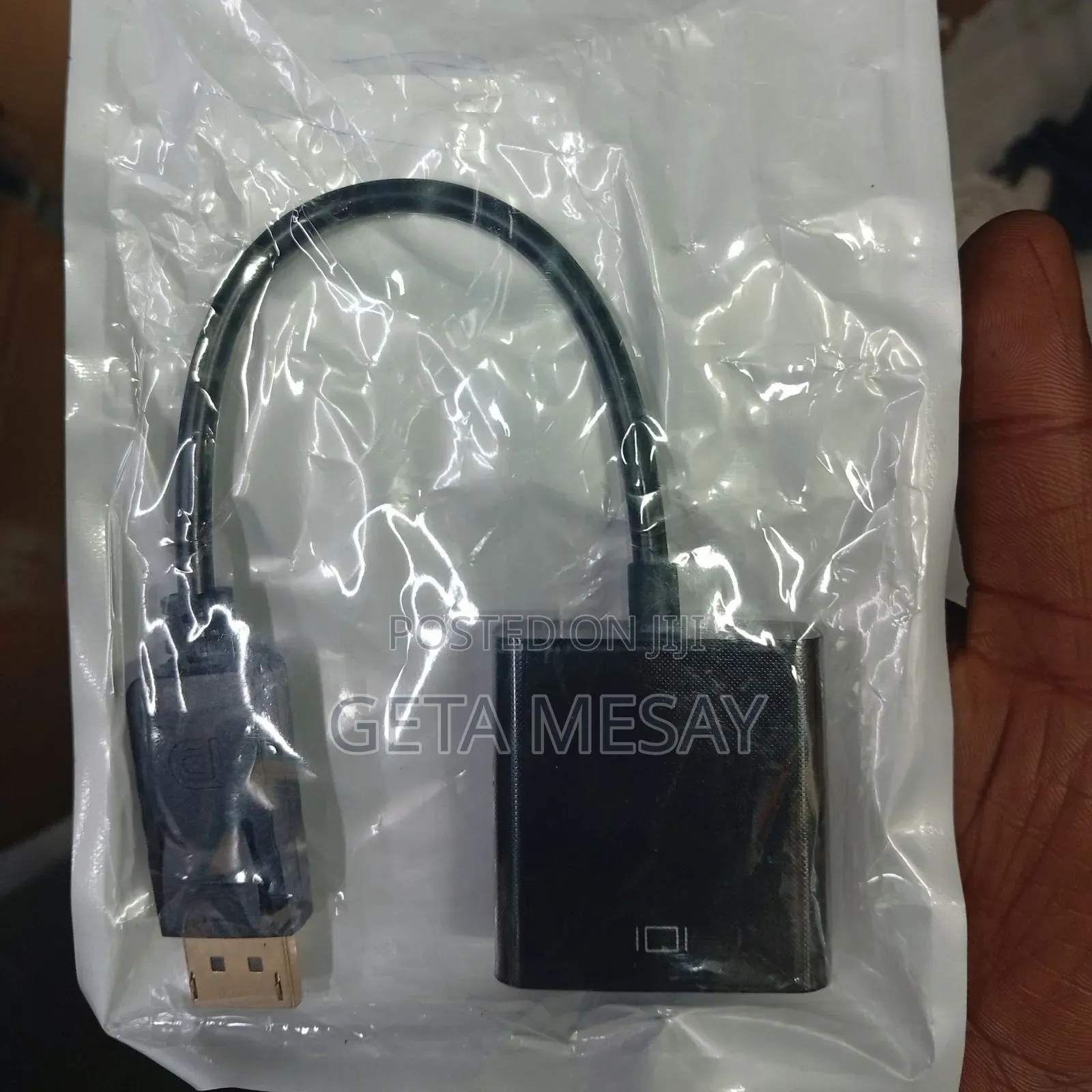 Displayport to Vga Converter Adapter Dp to Vga Cable Pc Laptop Monitor
