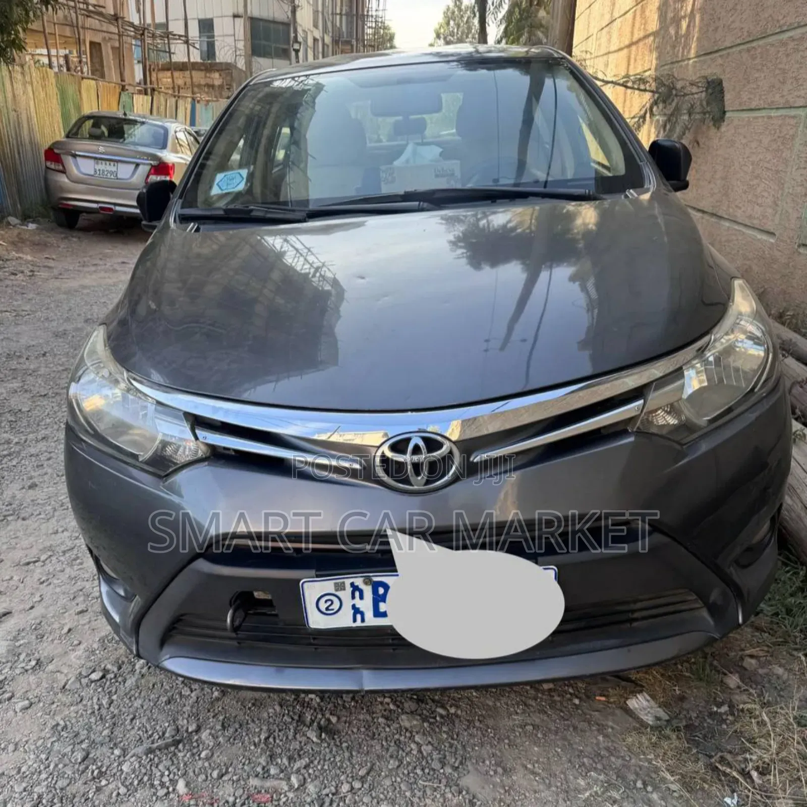 Toyota Yaris 2015 Gray