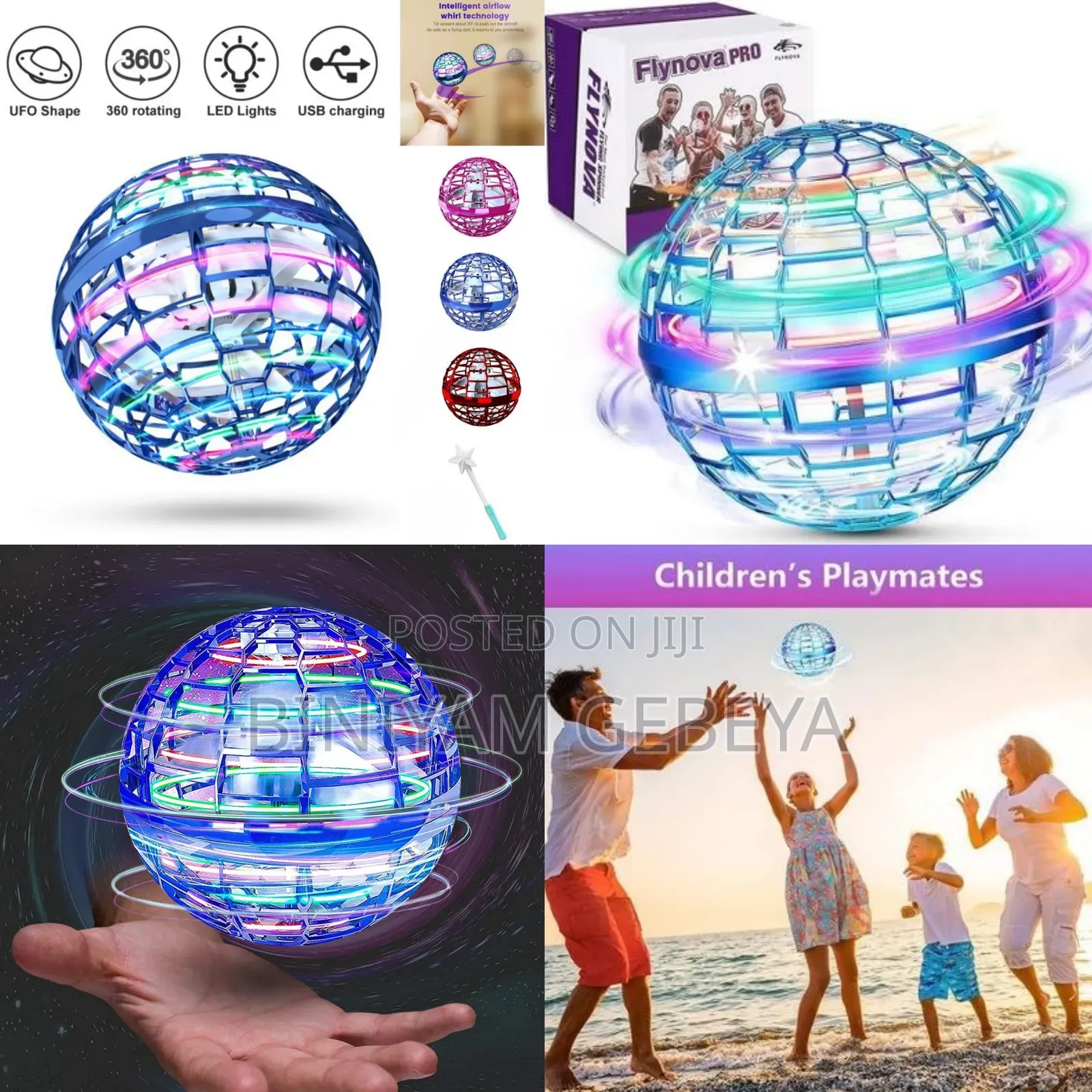 Flynova Pro Flaying Toy Dron Rgb Light