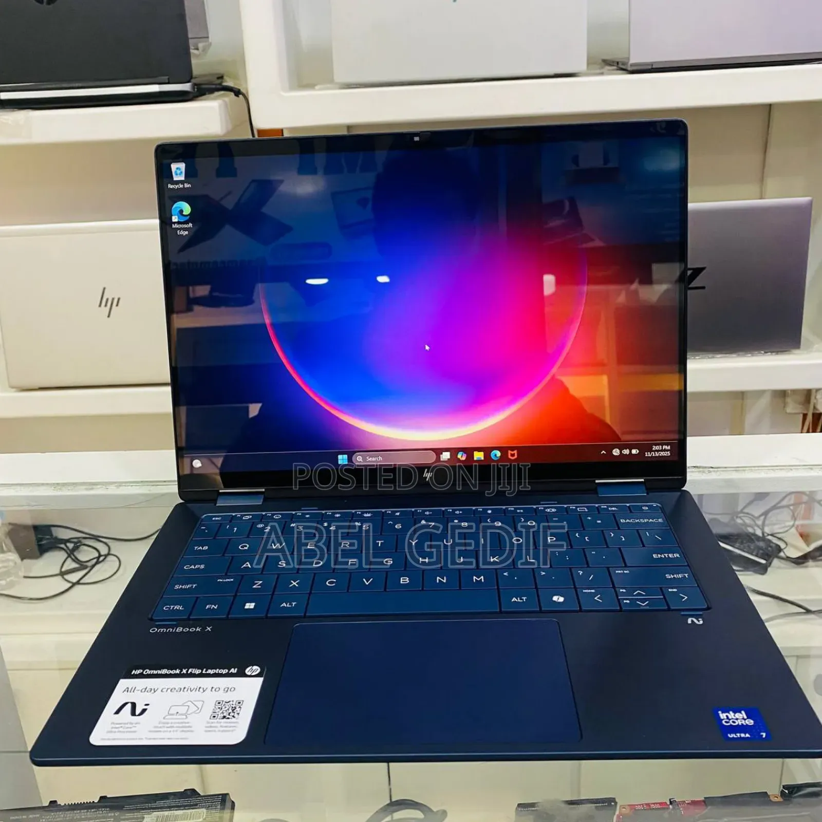 New Laptop HP OmniBook 7 14" 16GB Intel Core Ultra 7 SSD 1T