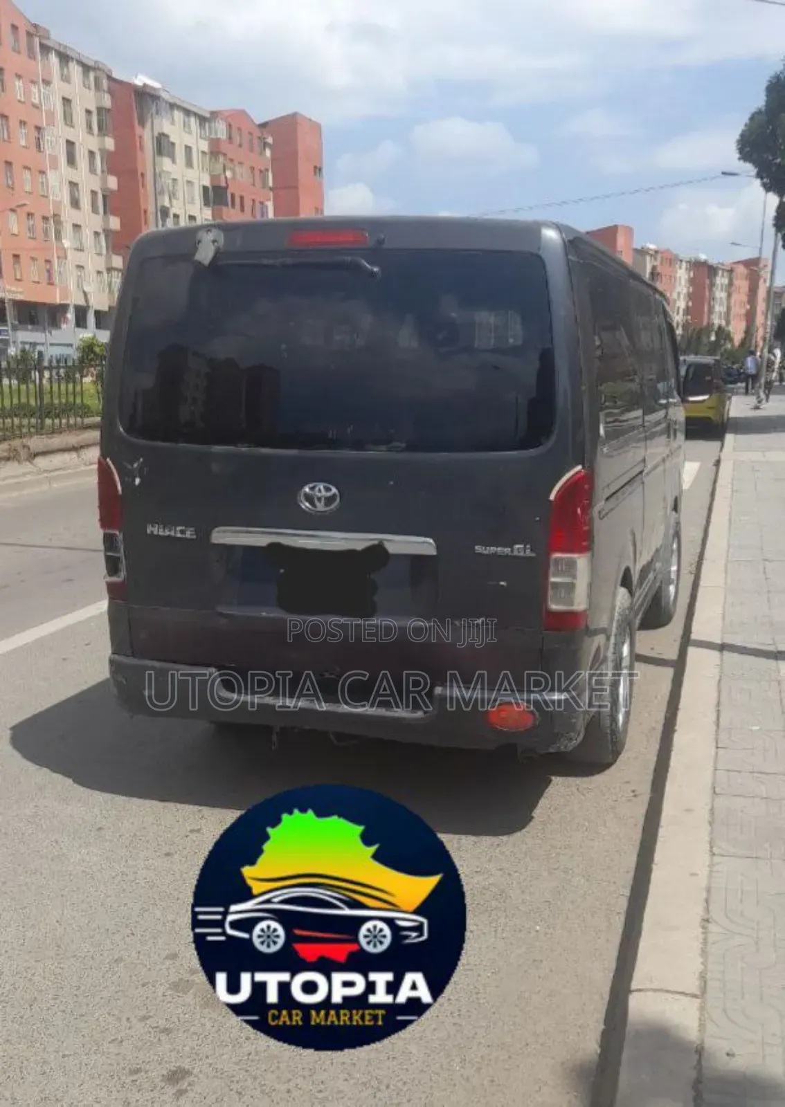 Toyota HiAce 2007 Black