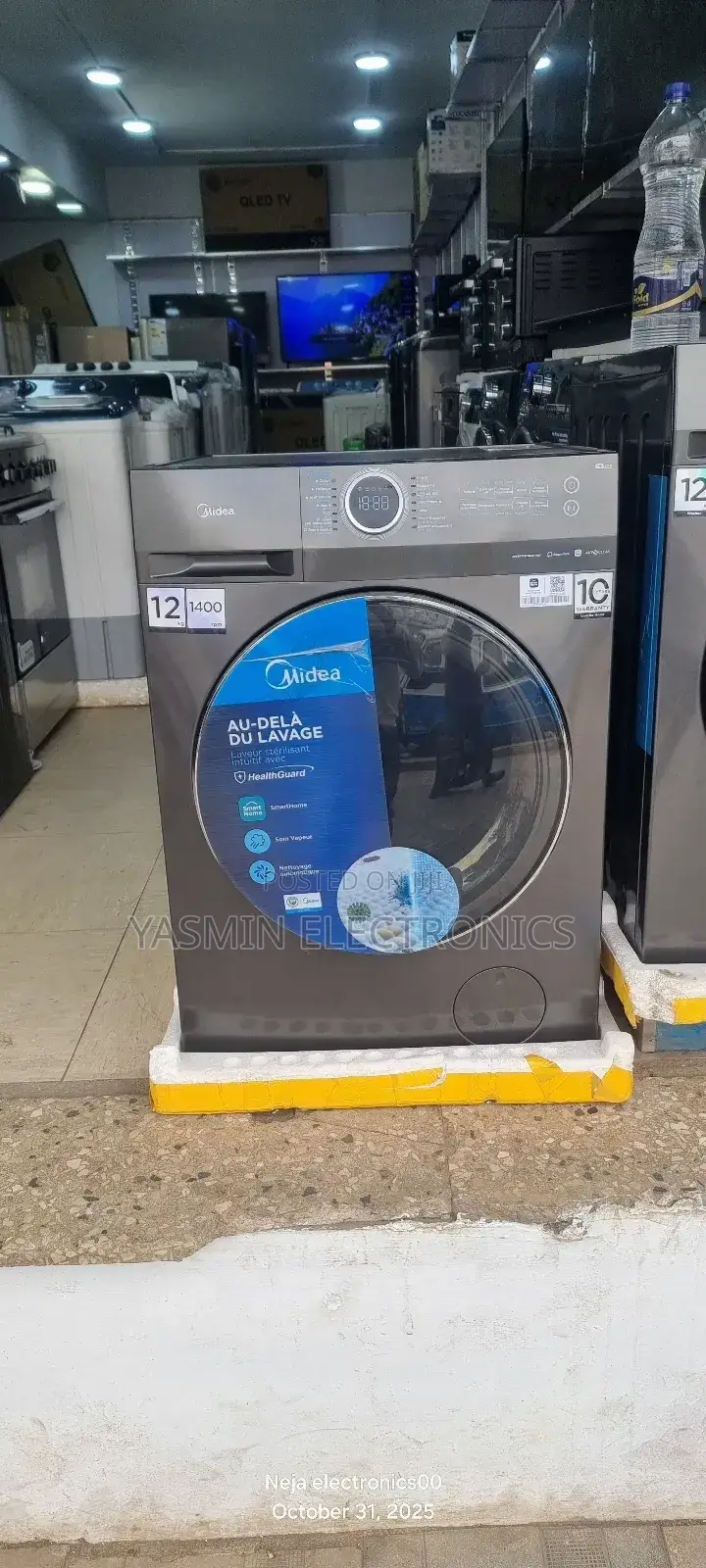 Midea Washing Machine 12kg Front Loading Deliver
