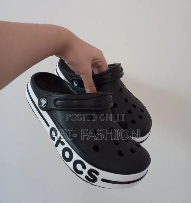 Crocs Black and White