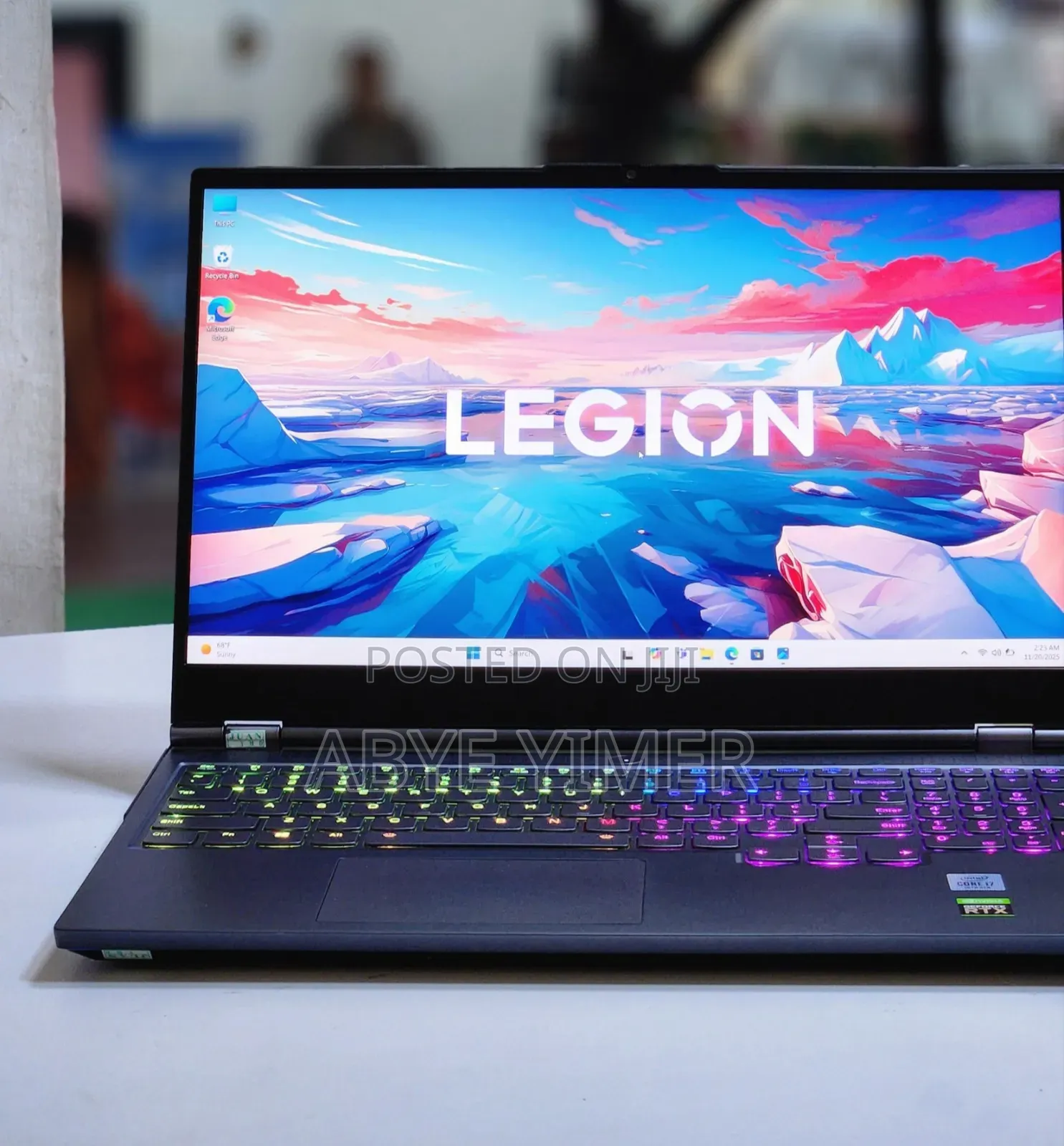 New Laptop Lenovo Legion 5 16GB Intel Core I7 SSD 512GB
