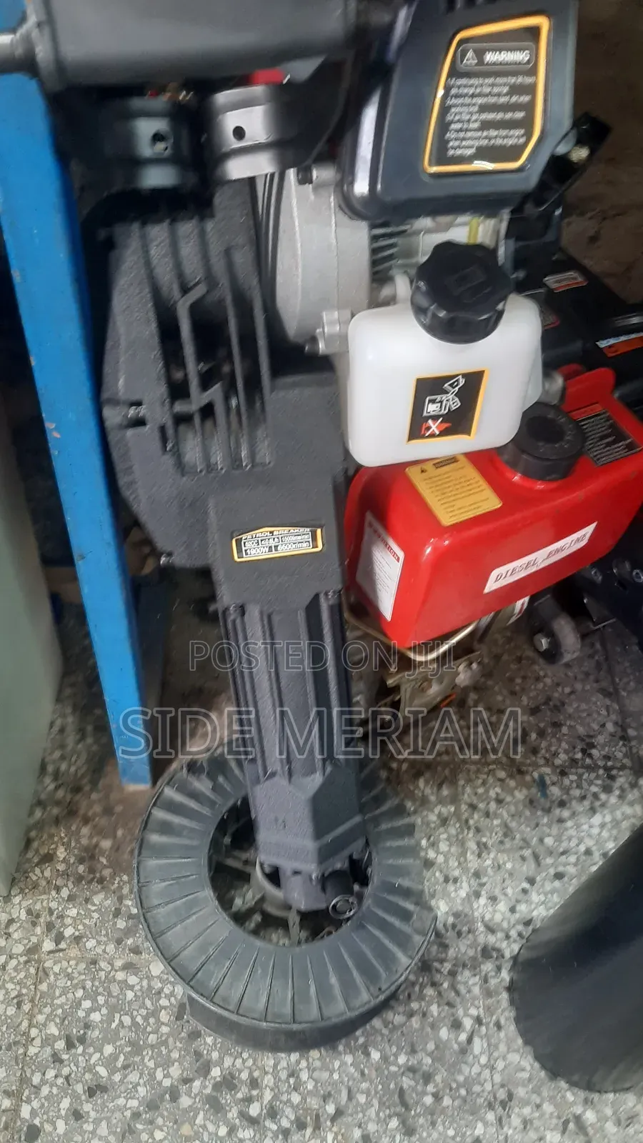 Gasoline Jackhammer.