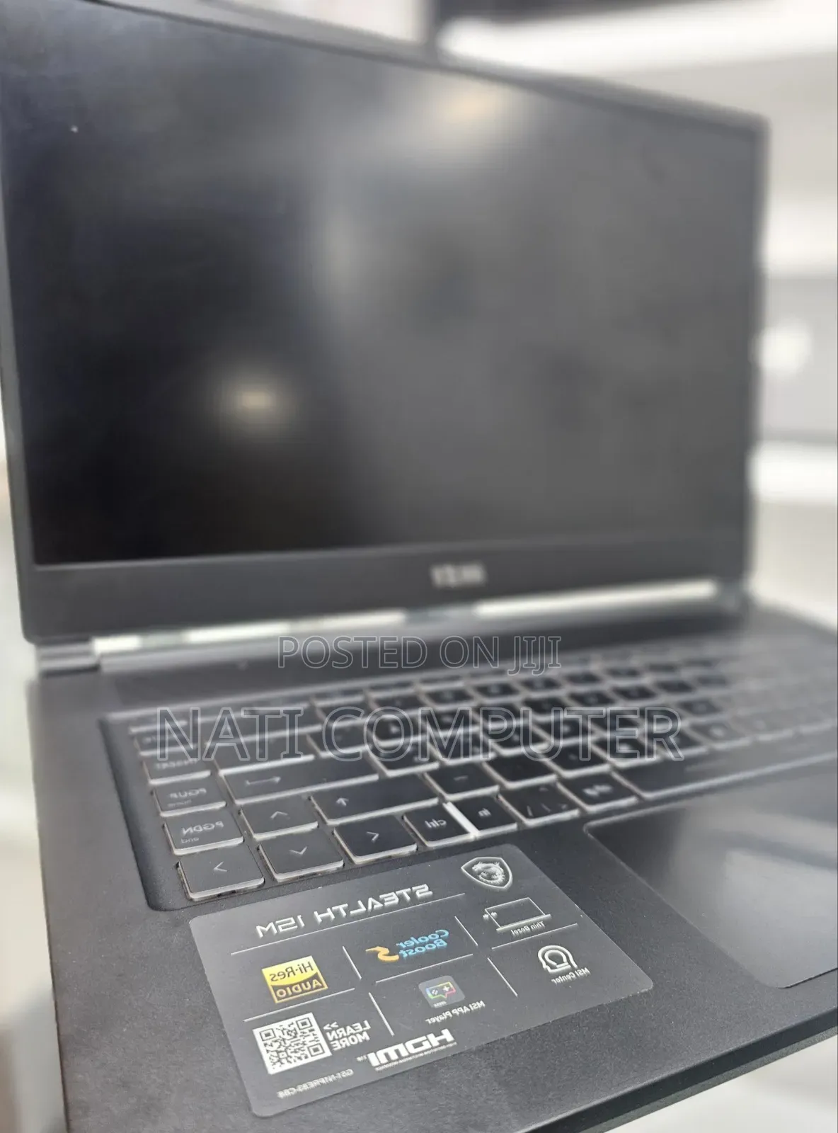 New Laptop MSI 16GB Intel Core I7 SSD 1T