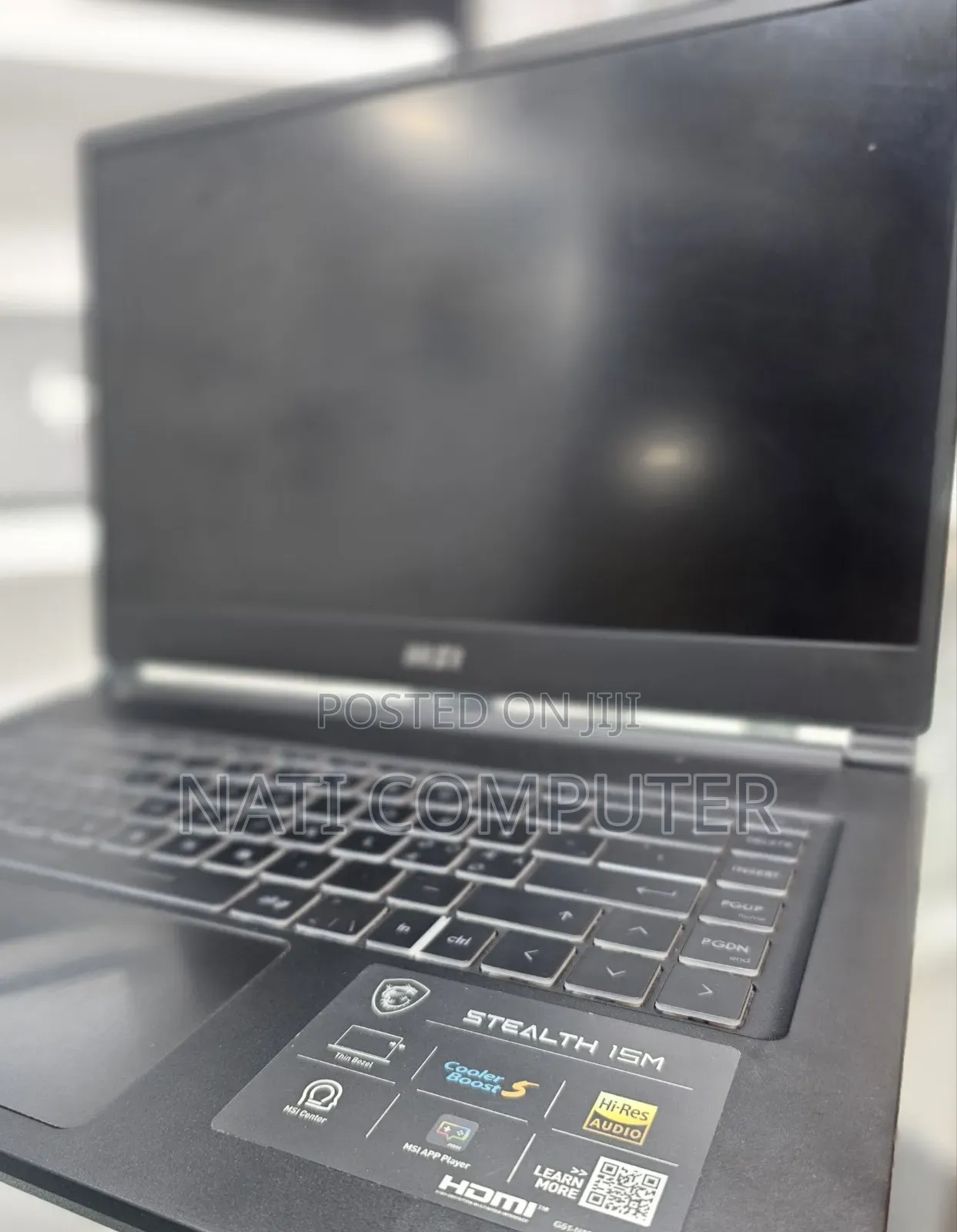 New Laptop MSI 16GB Intel Core I7 SSD 1T