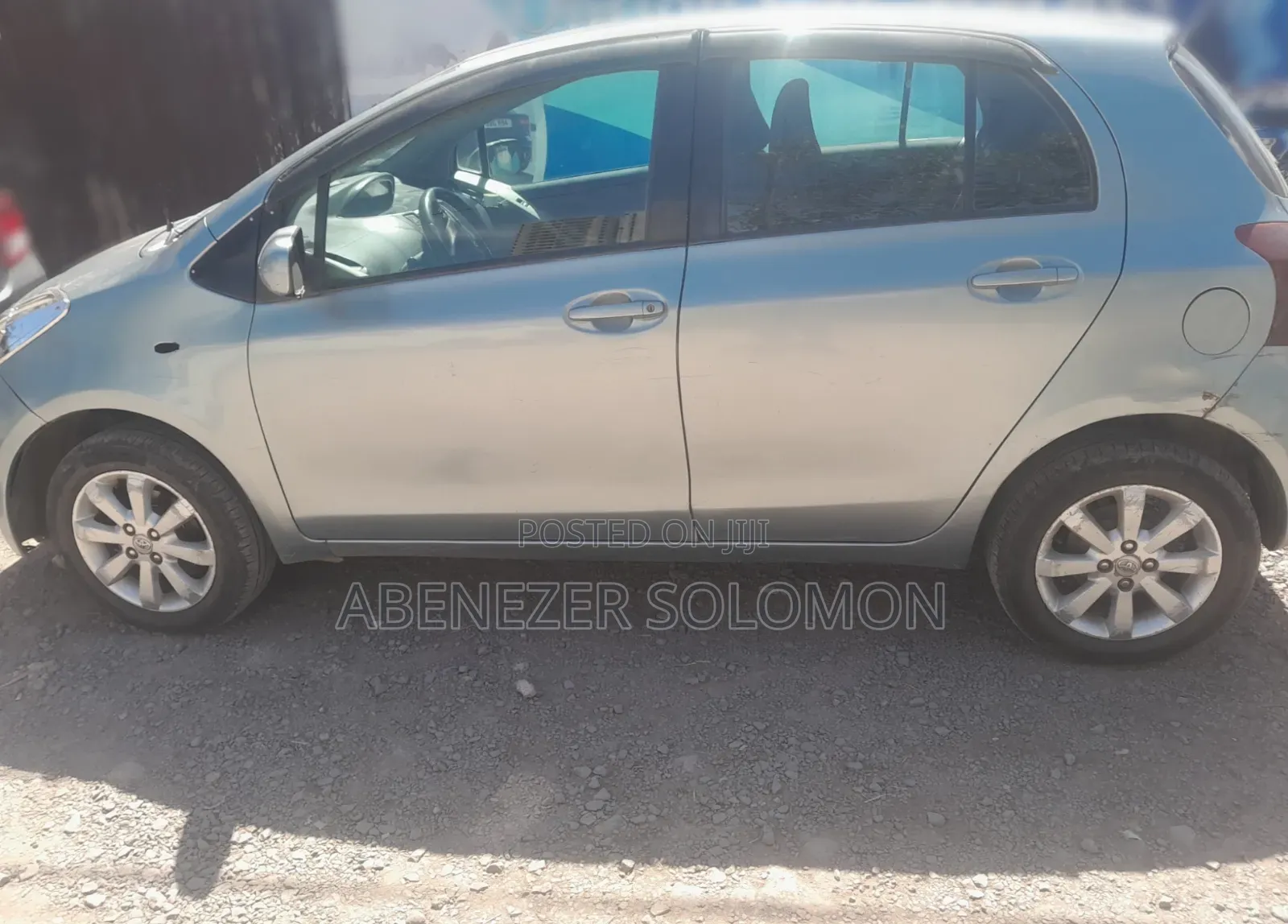 Toyota Yaris 2008 Blue