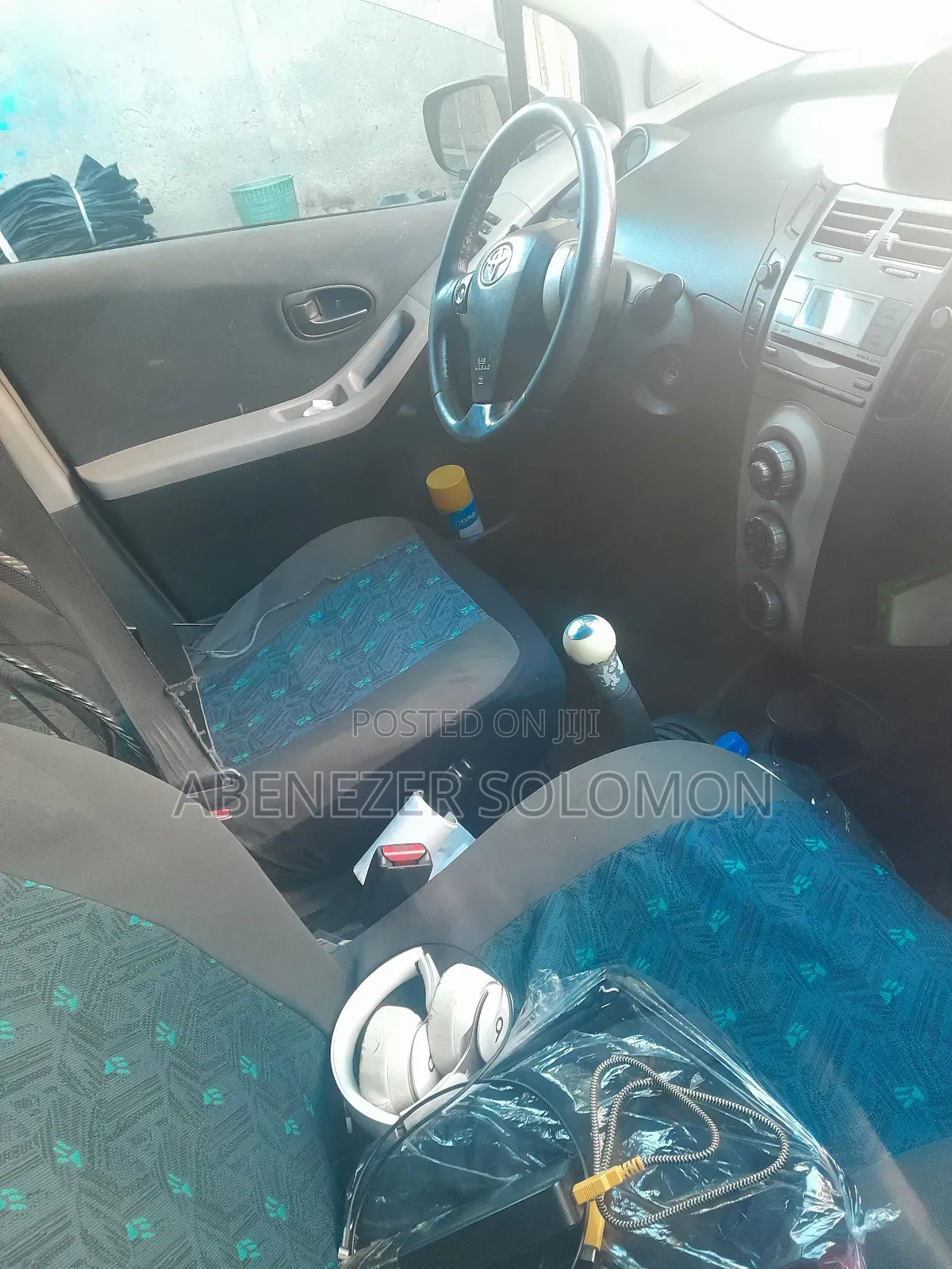 Toyota Yaris 2008 Blue