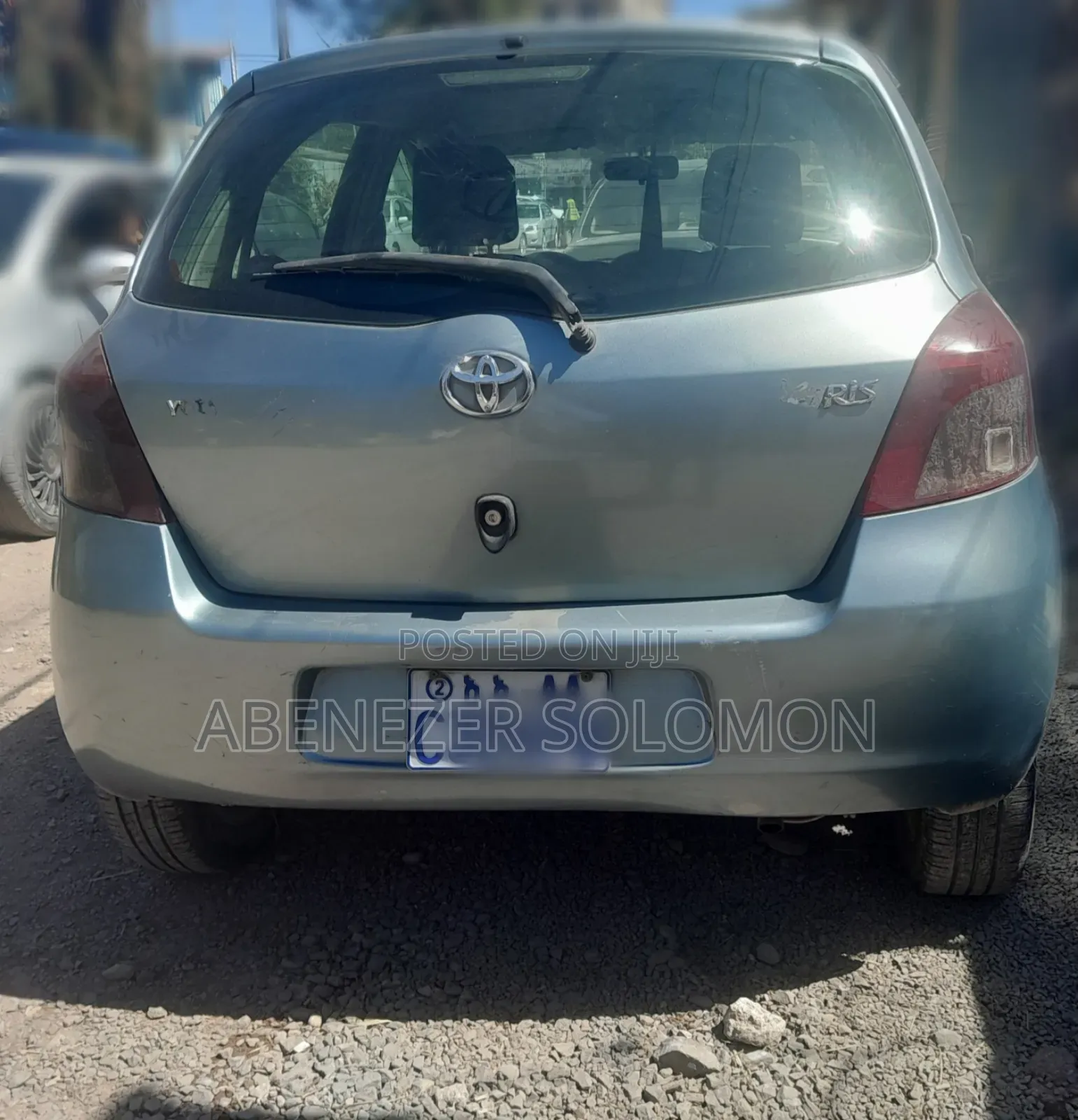 Toyota Yaris 2008 Blue