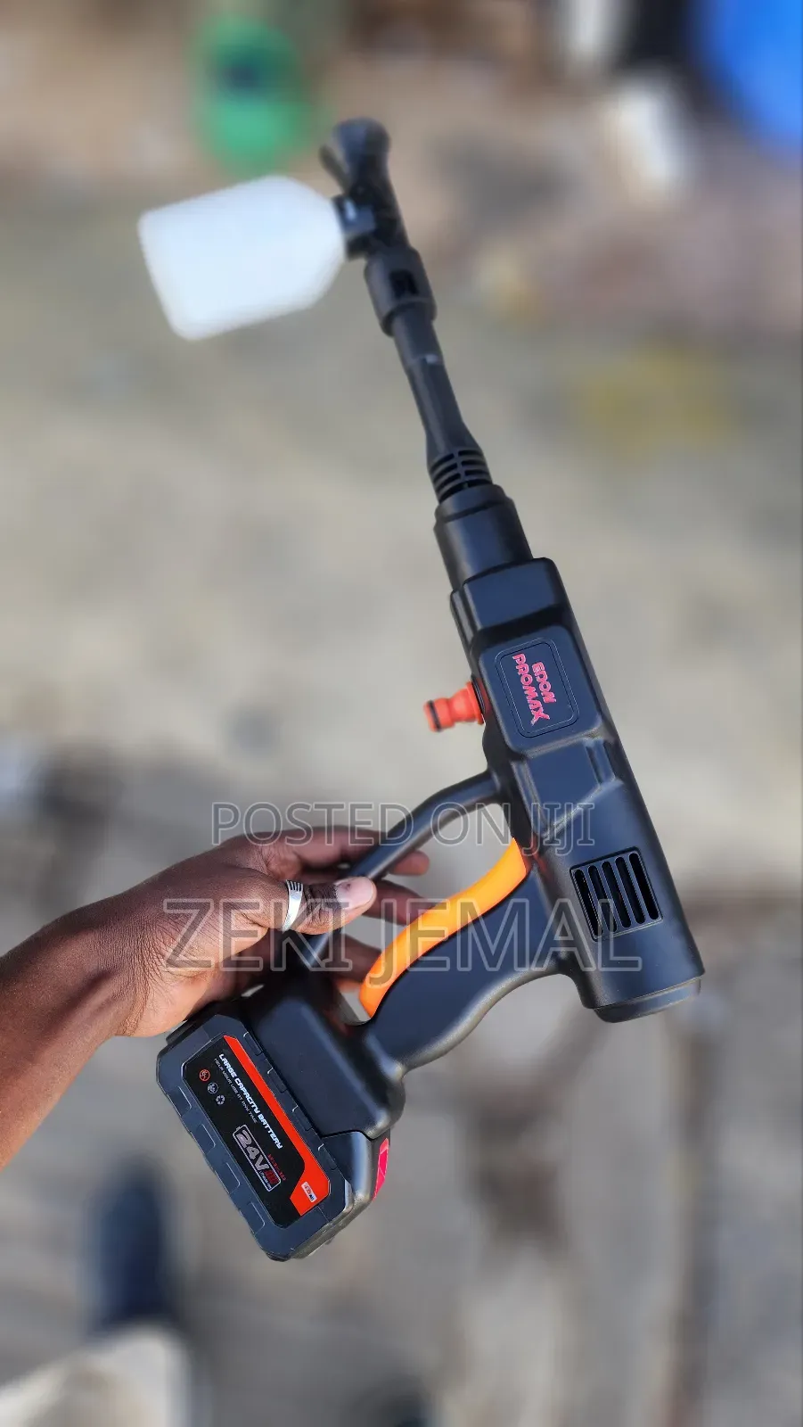 Edon Pro Max Chargeable Pressure Washer 24v