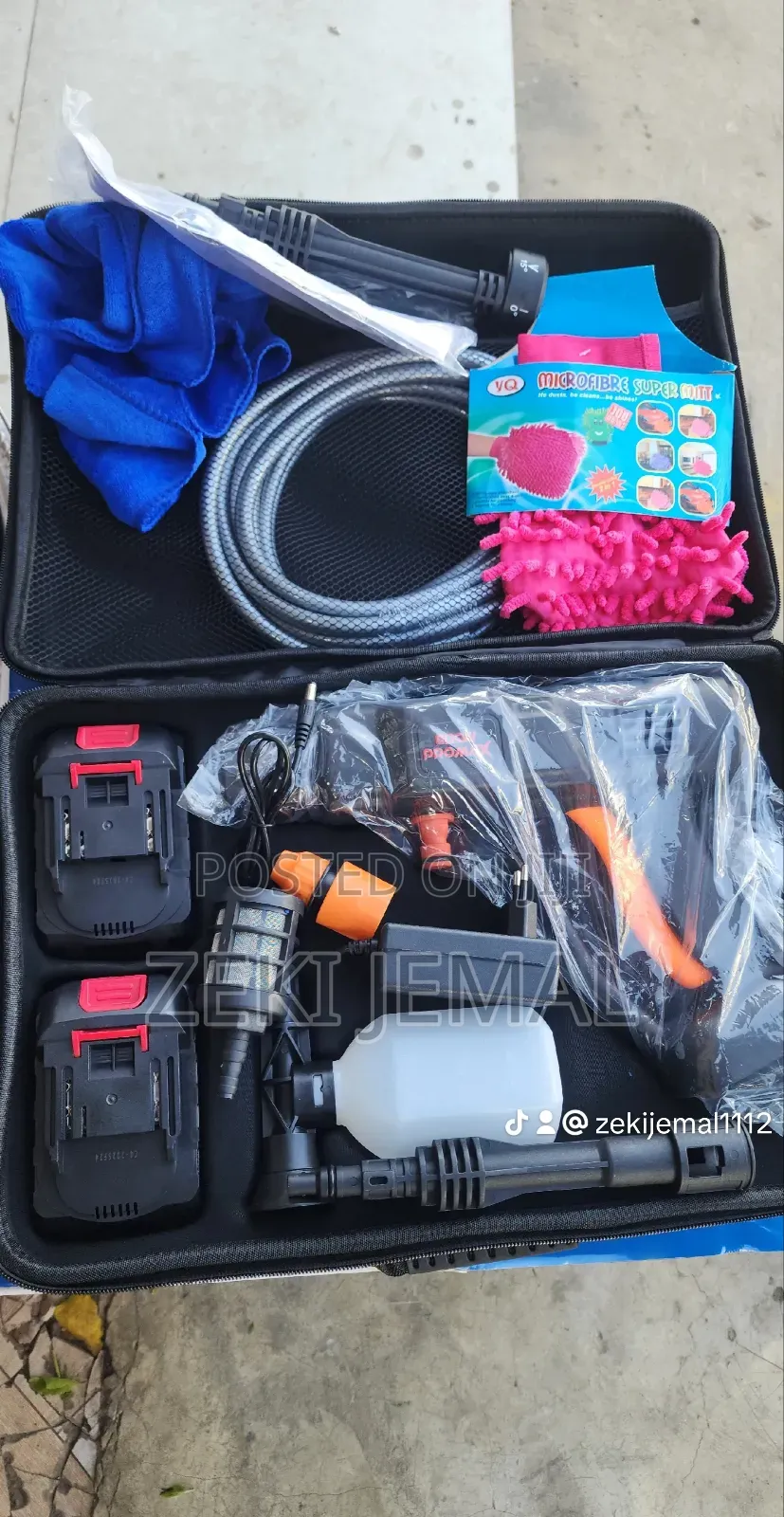 Edon Pro Max Chargeable Pressure Washer 24v