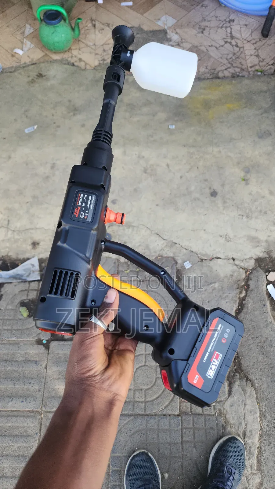 Edon Pro Max Chargeable Pressure Washer 24v