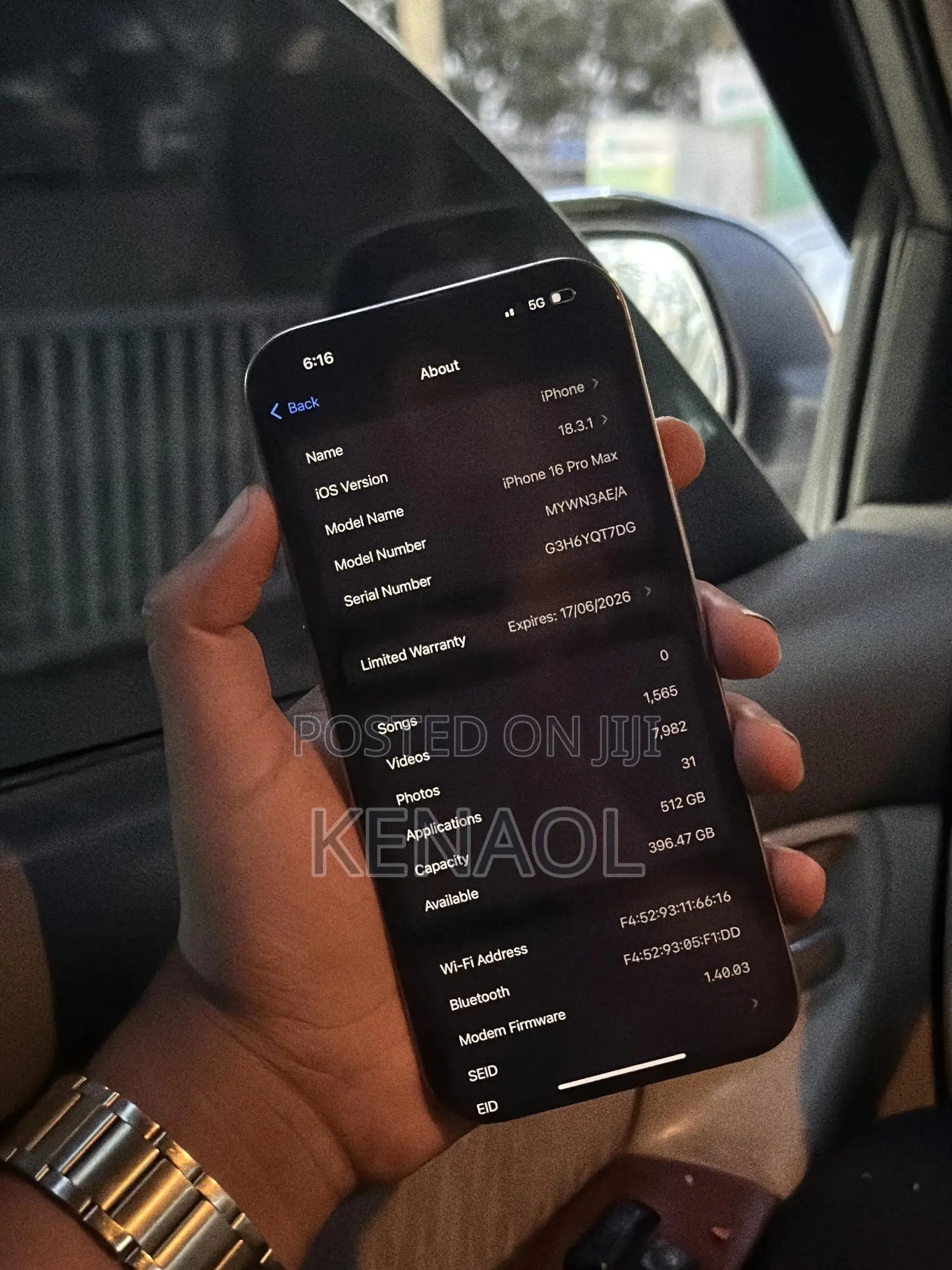 New Apple iPhone 16 Pro Max 512 GB Gold