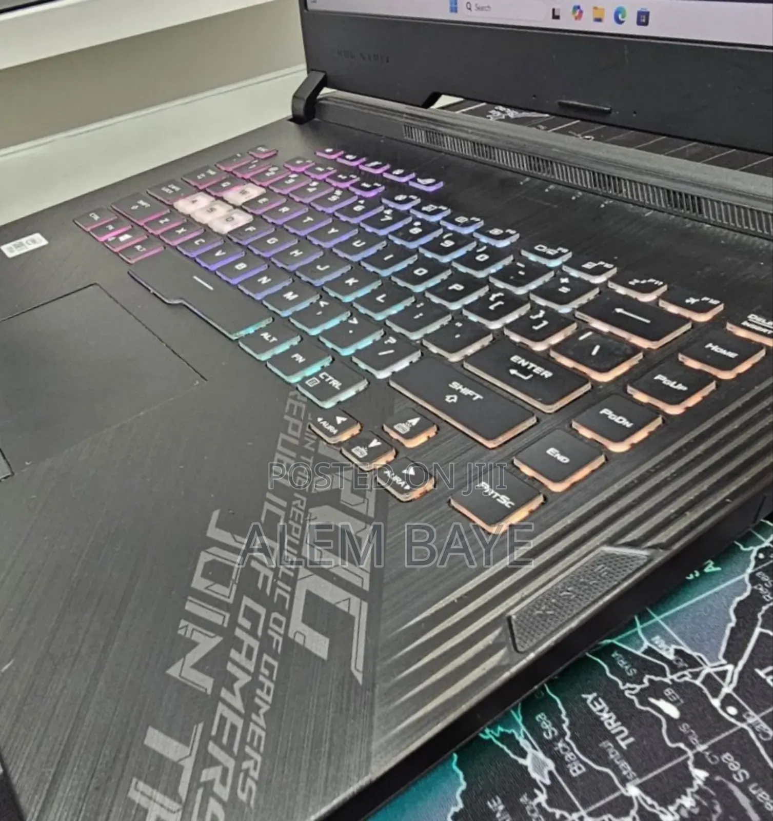 New Laptop Asus ROG Strix G17 24GB Intel Core I7 SSD 1T