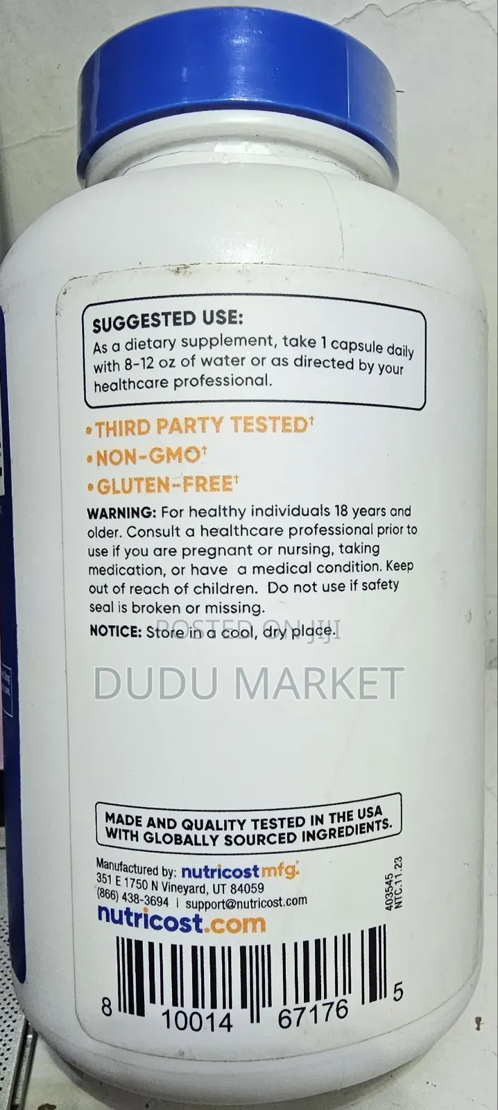 Inositol
( Myo-Inositol )