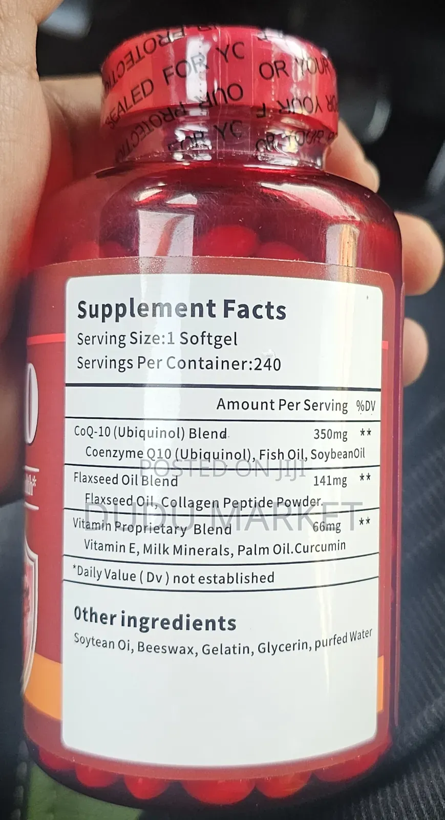 Coq-10
(Coenzyme Q10) 350mg 240 Soft Gel