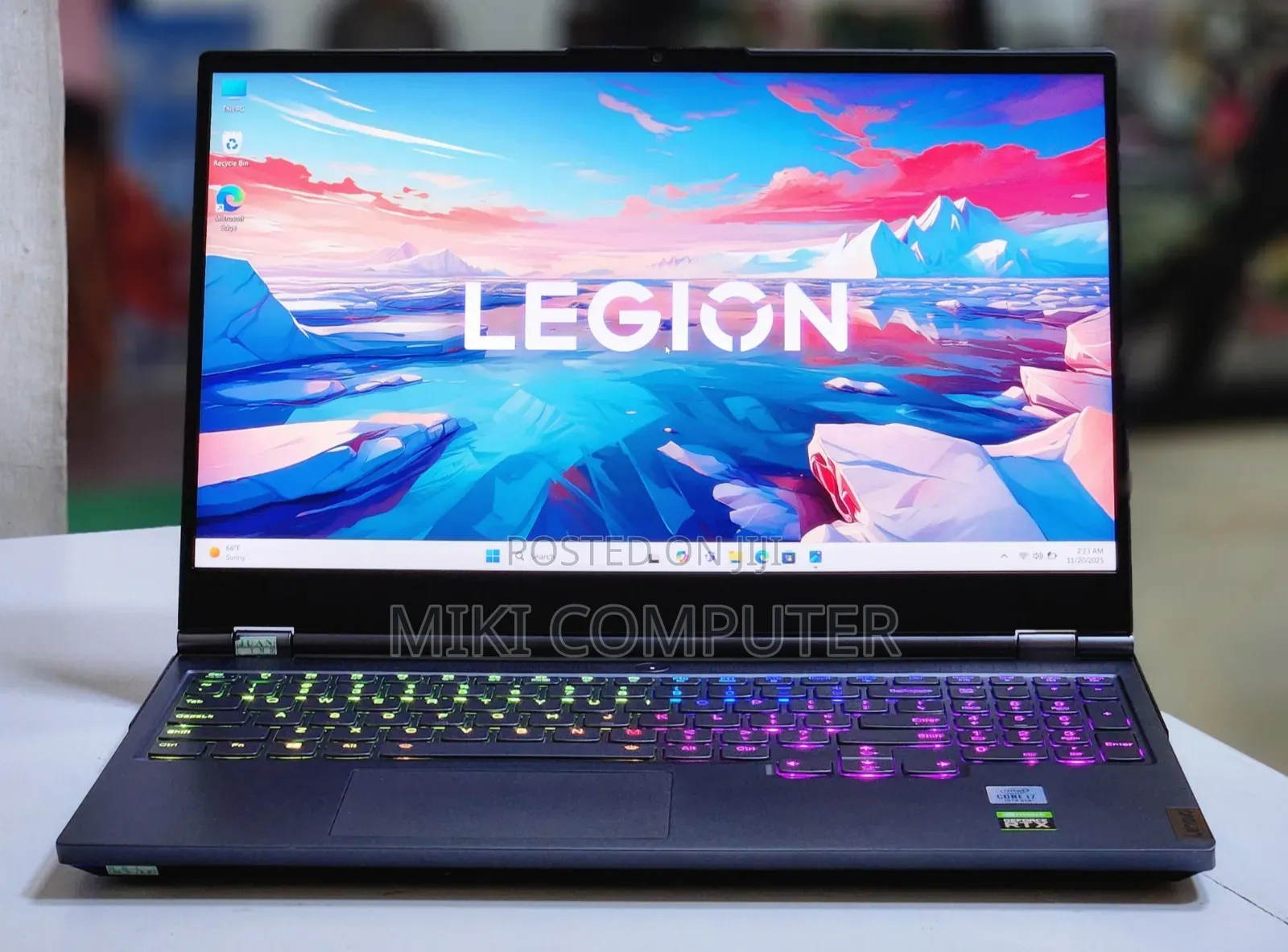 New Laptop Lenovo Legion 5 16GB Intel Core I7 SSD 512GB