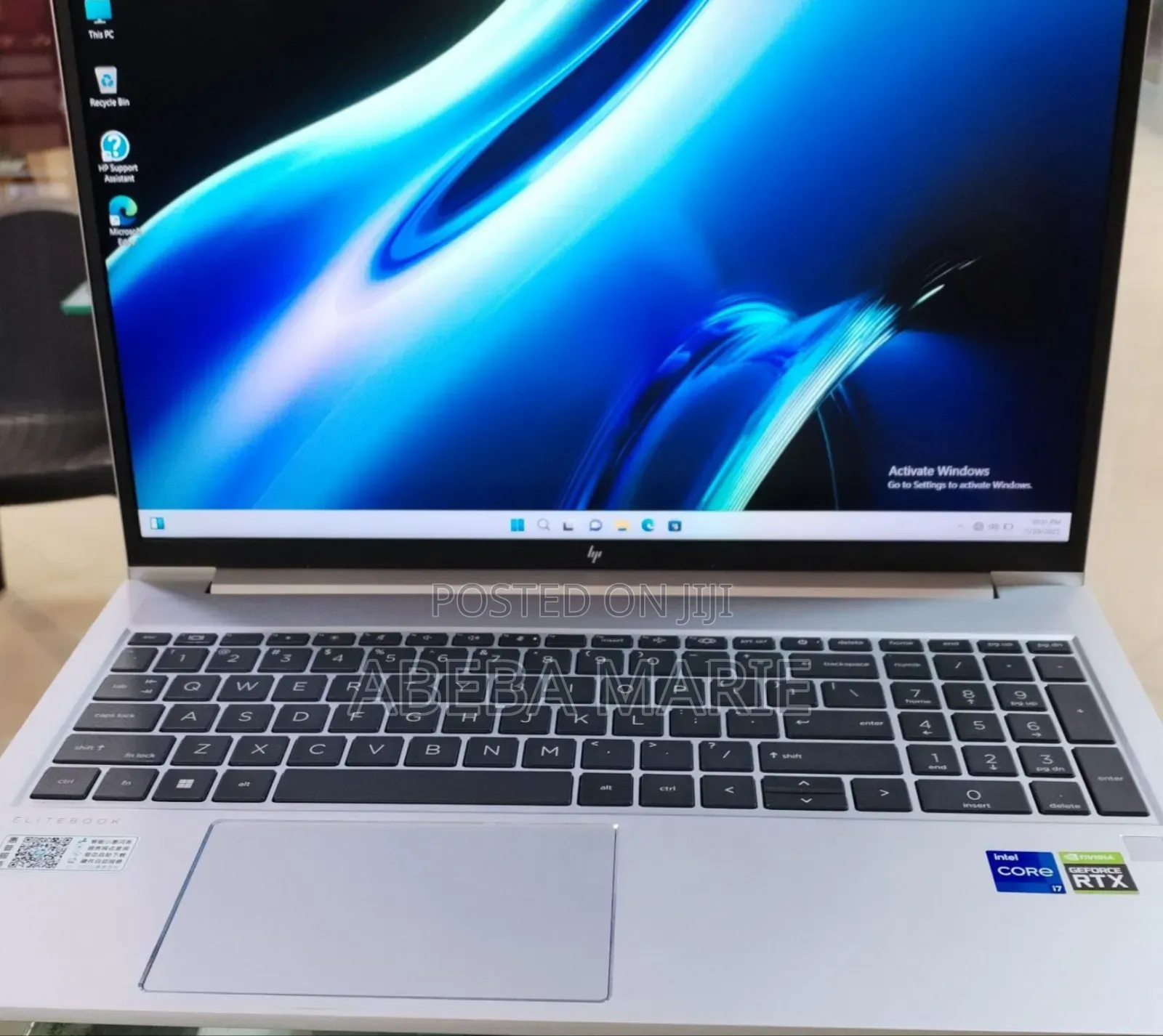 New Laptop HP 650 16GB Intel Core I7 SSD 512GB