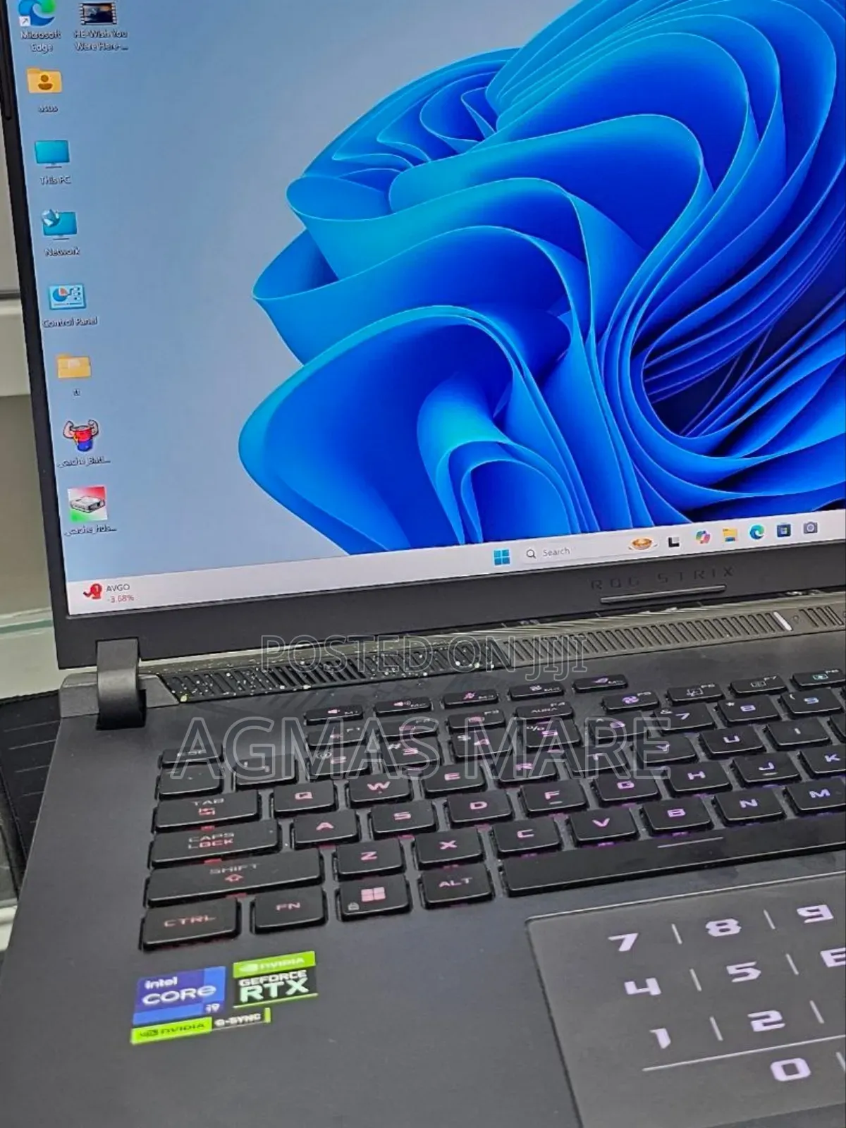 New Laptop Asus ROG Strix G15 16GB Intel Core I9 SSD 1T