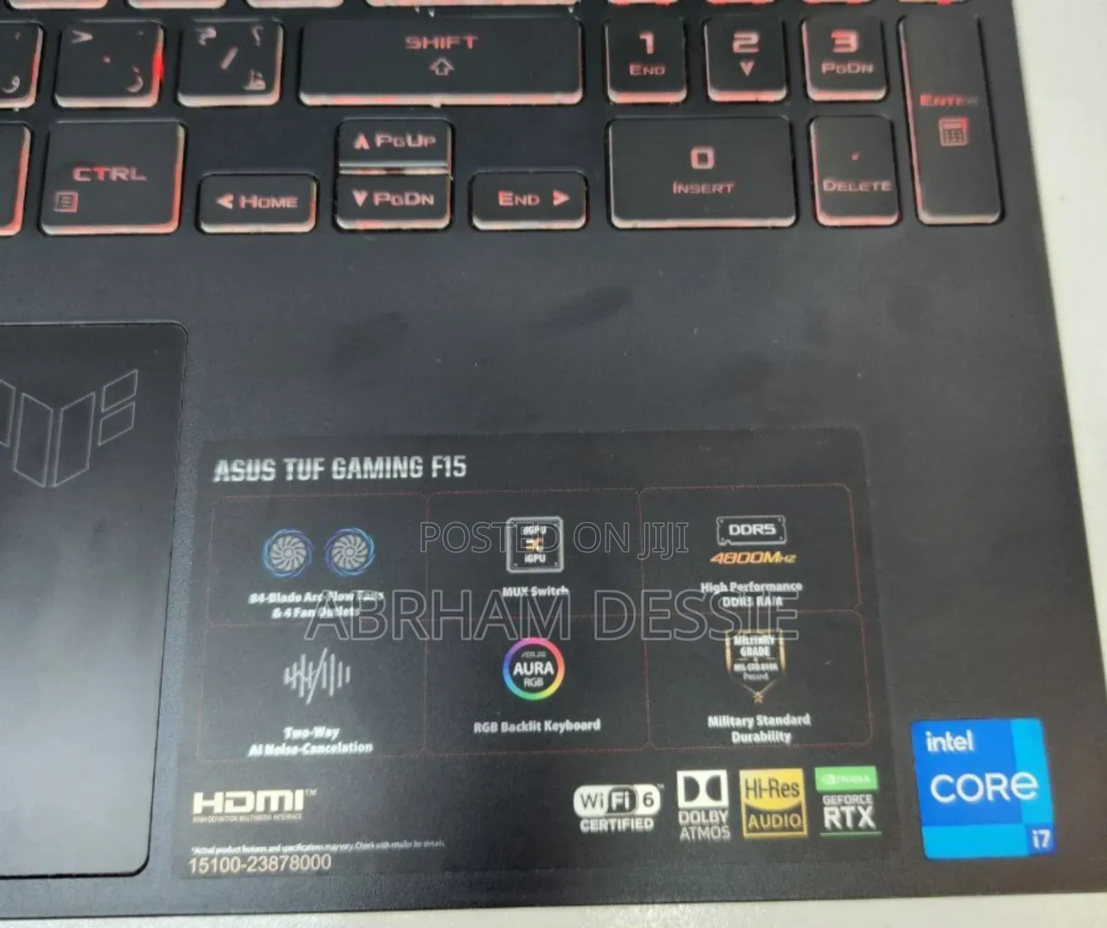 New Laptop Asus 16GB Intel Core I7 SSD 512GB