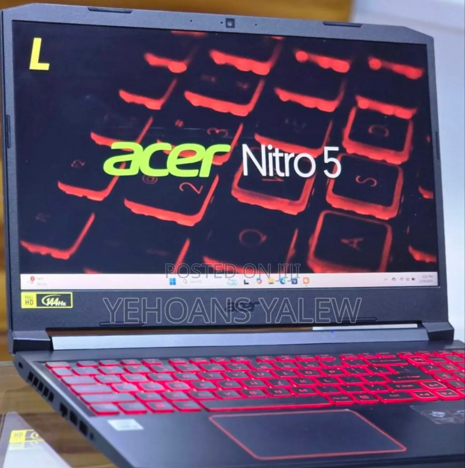 New Laptop Acer Nitro 5 16GB Intel Core I5 SSD 512GB