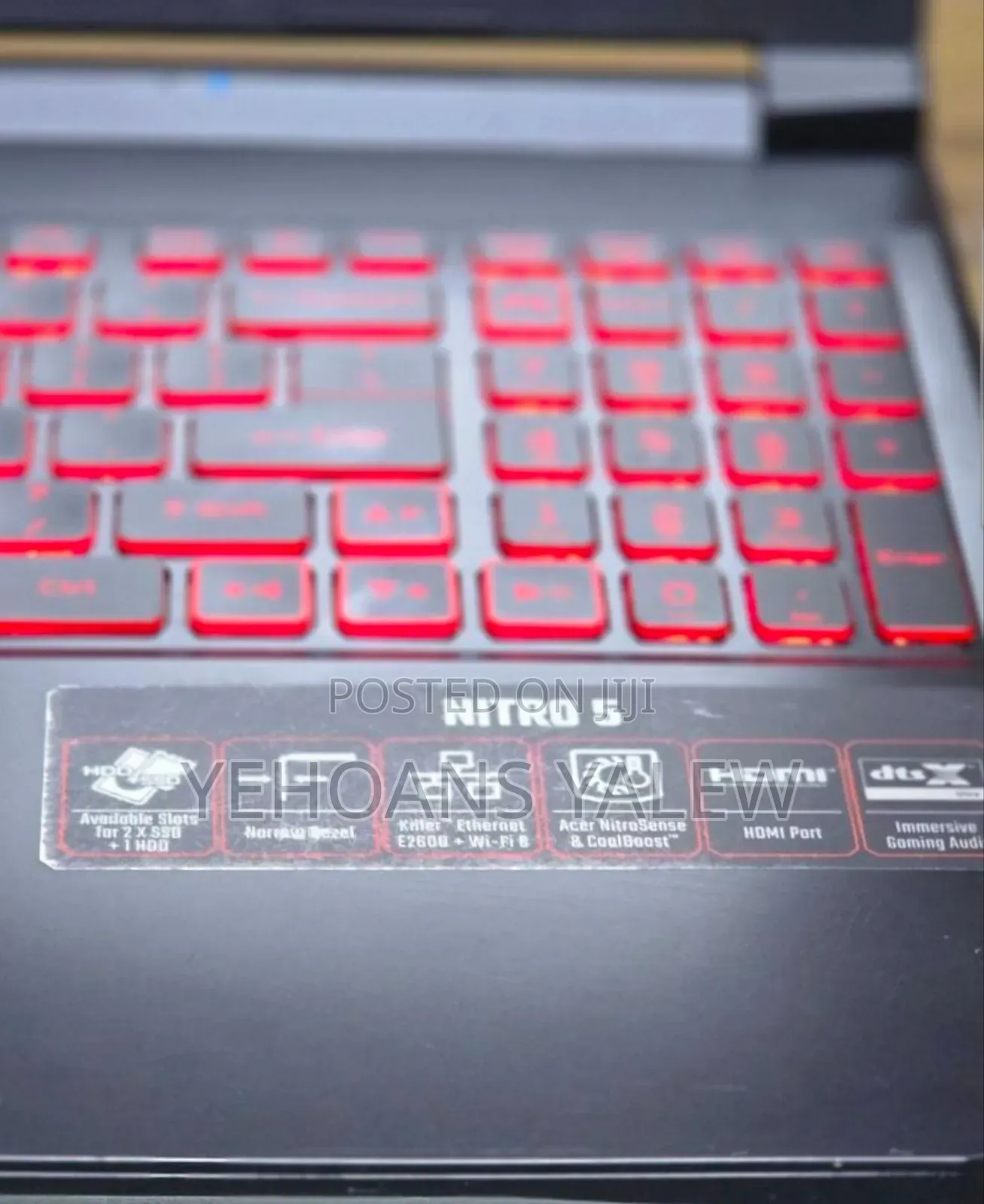 New Laptop Acer Nitro 5 16GB Intel Core I5 SSD 512GB