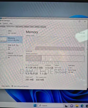 New Laptop HP 16GB Intel Core I7 SSD 1T