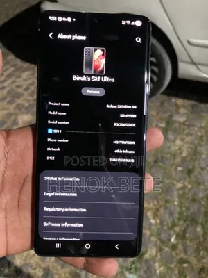 Samsung Galaxy S21 Ultra 5G 256 GB Silver