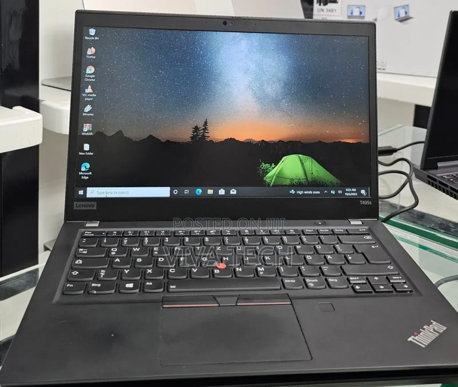 New Laptop Lenovo ThinkPad T495s 16GB AMD Ryzen 5 SSD 512GB