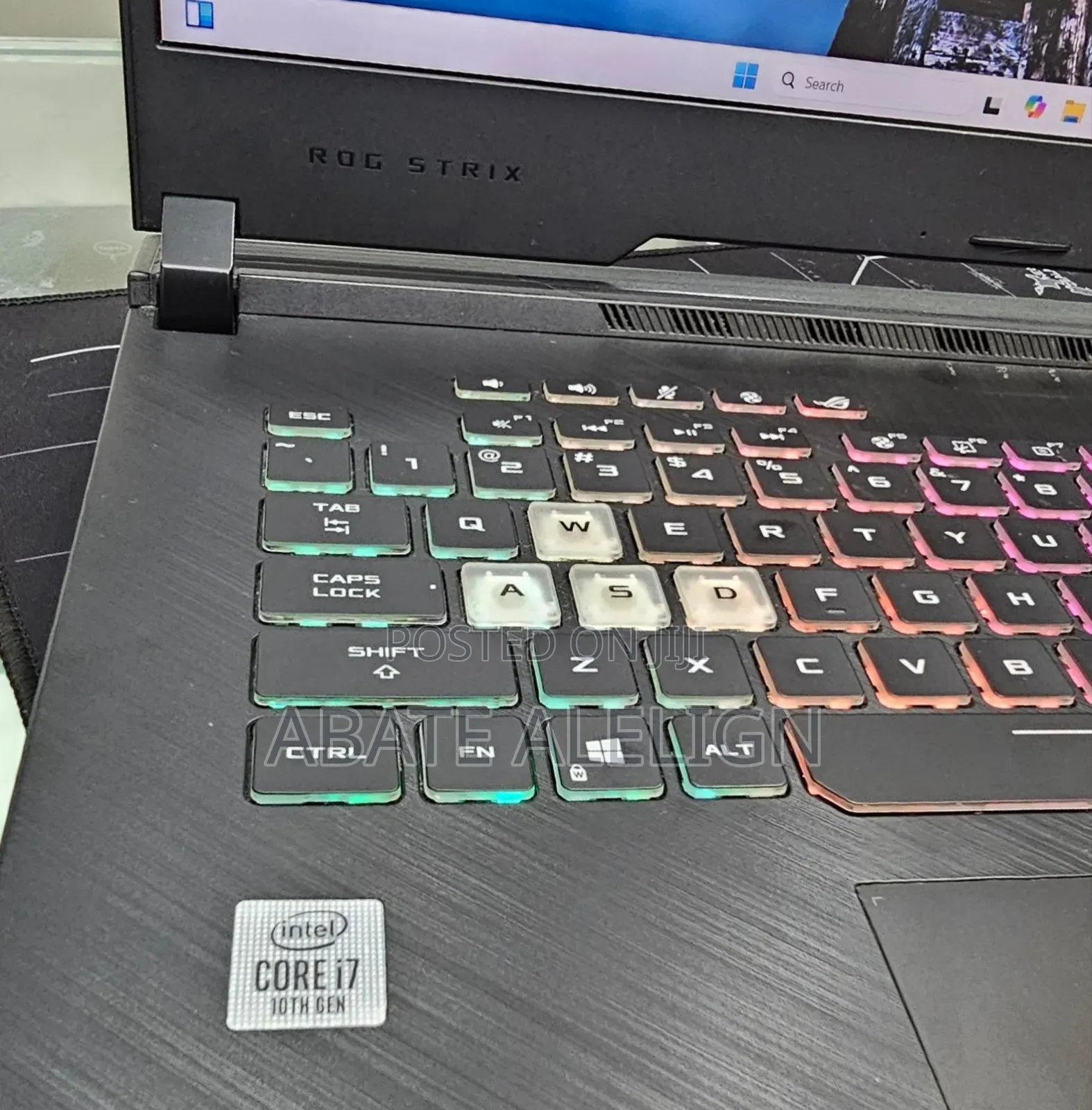 New Laptop Asus ROG Strix G17 24GB Intel Core I7 SSD 1T