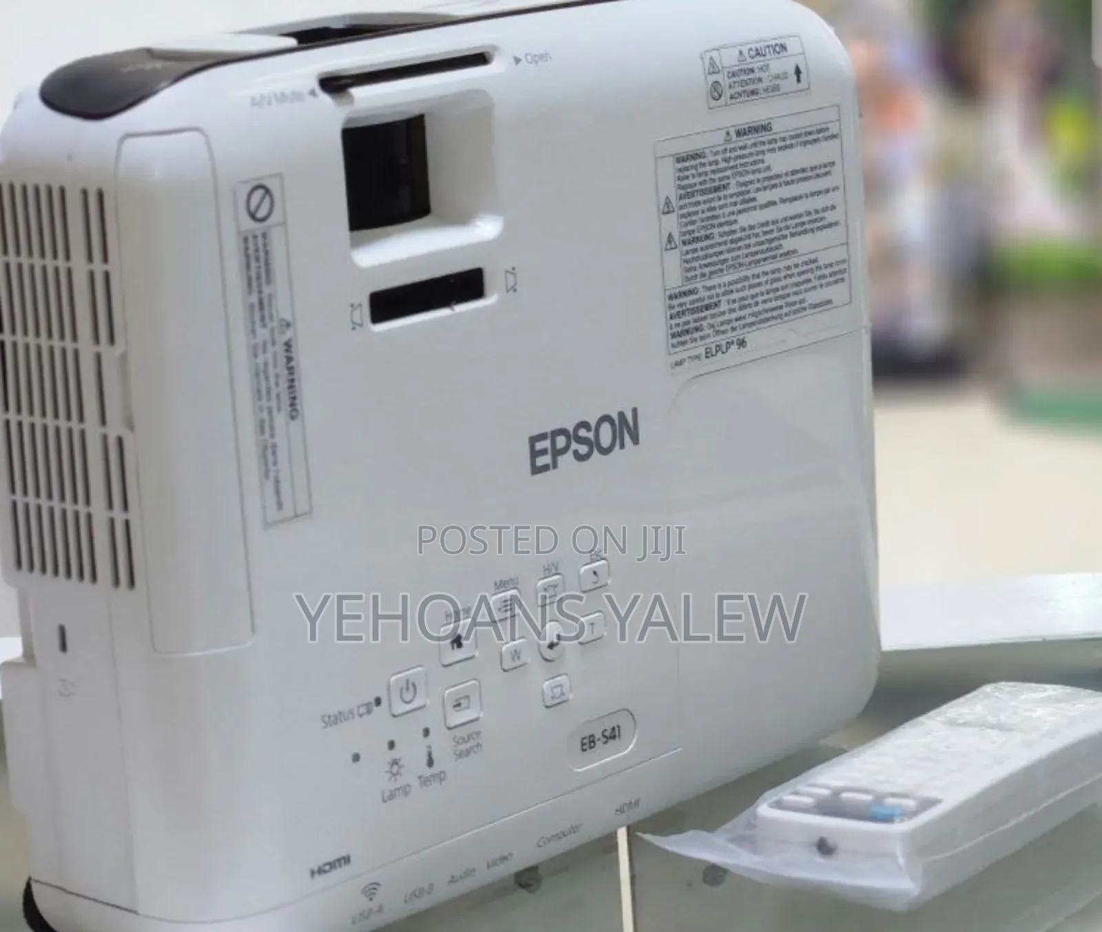 Epson Projector 
Model Name: Eb-S41
  Has Bag and Remote 
Har