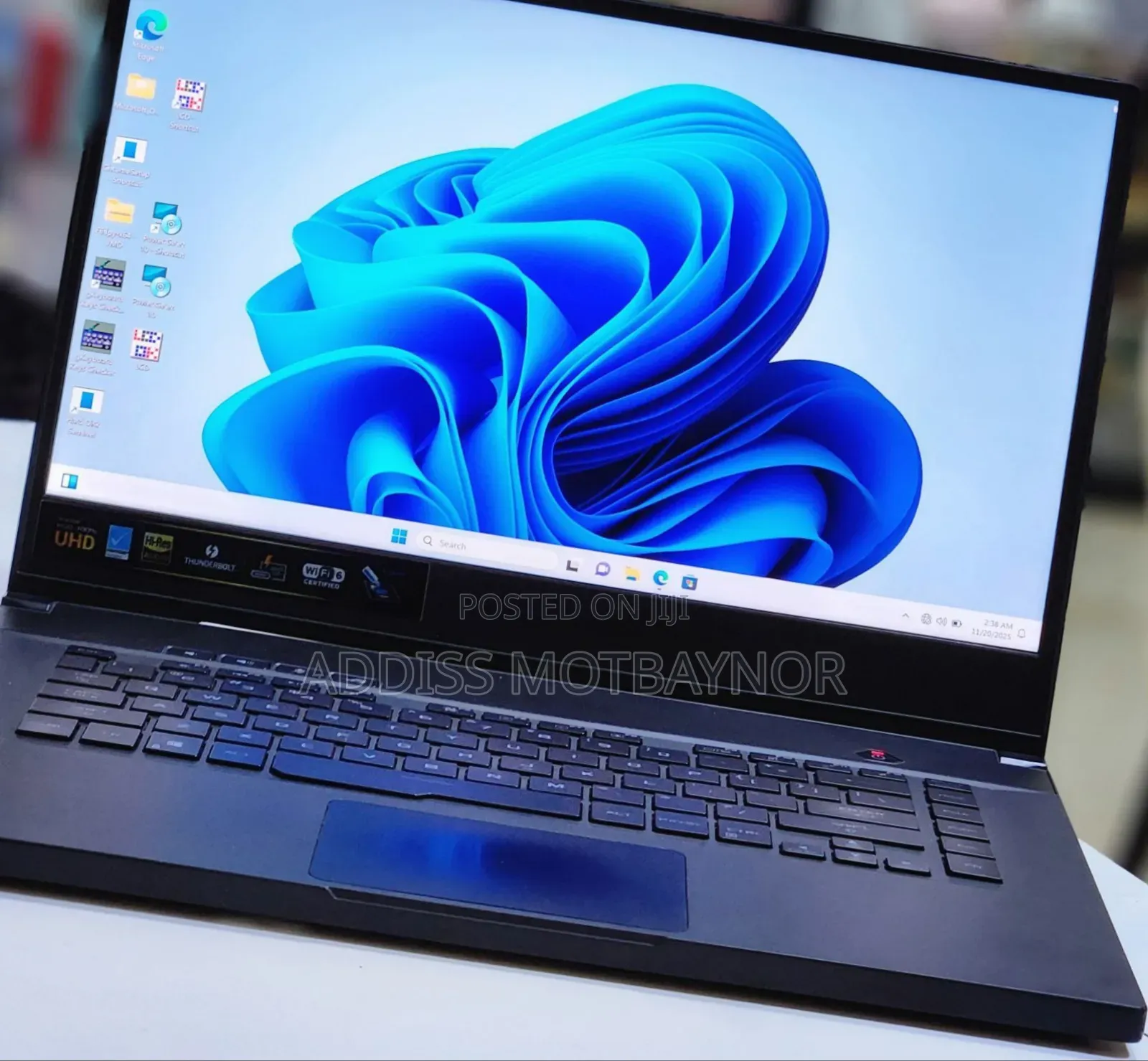 New Laptop Asus ROG Zephyrus G15 16GB Intel Core I7 SSD 512GB