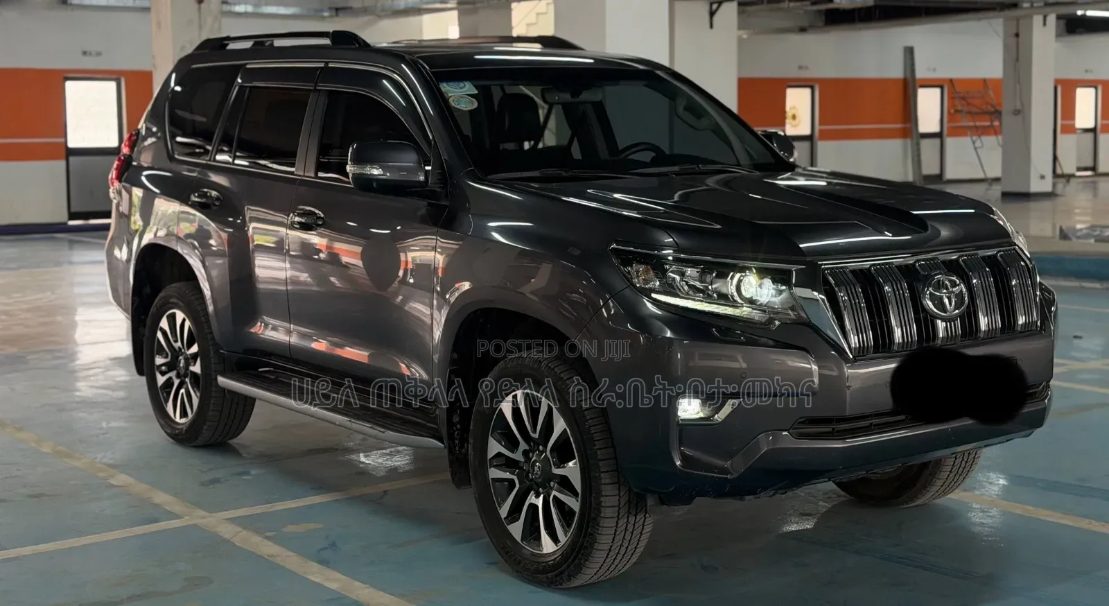 Toyota Land Cruiser Prado 2023 Matt Black