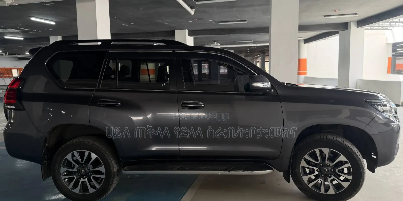 Toyota Land Cruiser Prado 2023 Matt Black