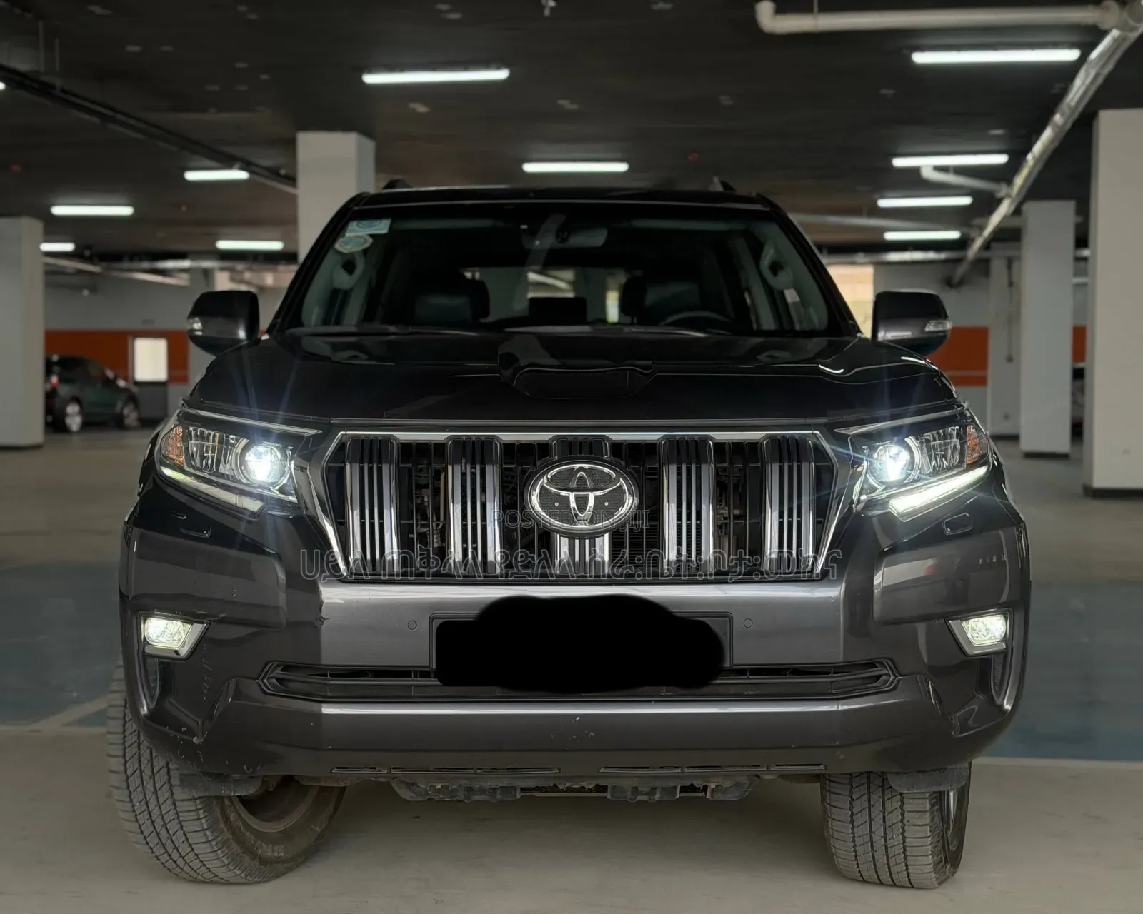 Toyota Land Cruiser Prado 2023 Matt Black