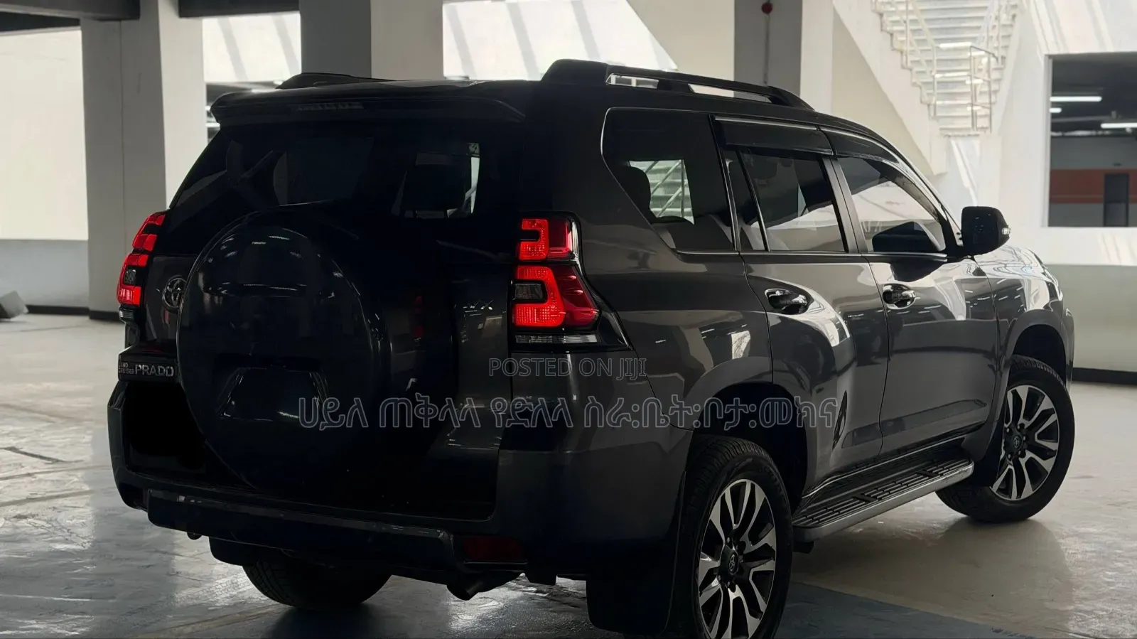 Toyota Land Cruiser Prado 2023 Matt Black