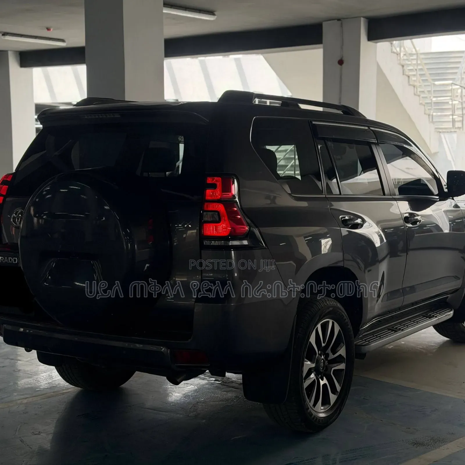 Toyota Land Cruiser Prado 2023 Matt Black