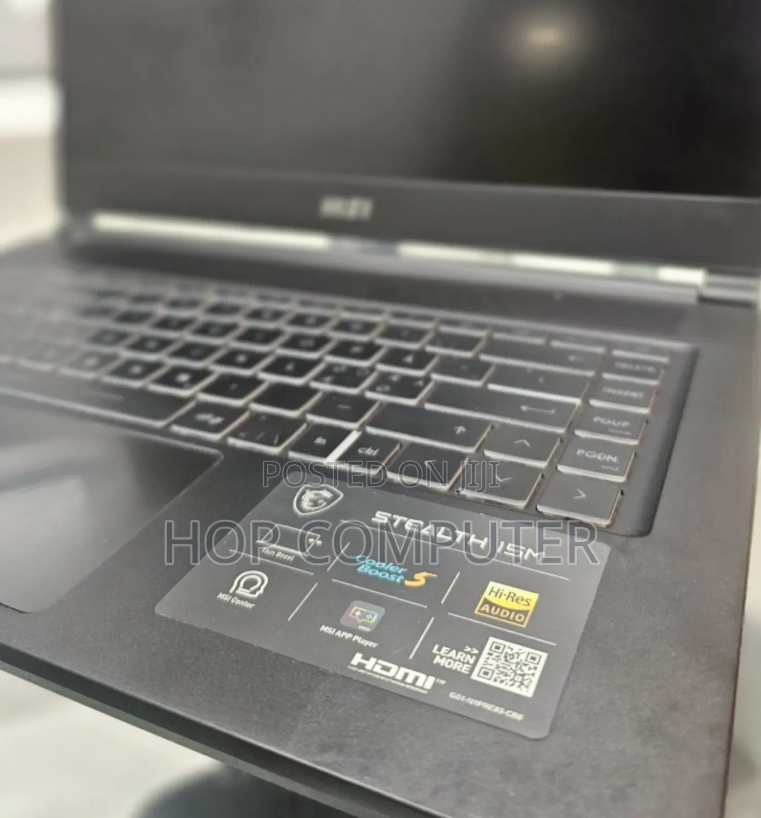 New Laptop MSI GS66 Stealth 10UG 16GB Intel Core I7 SSD 1T