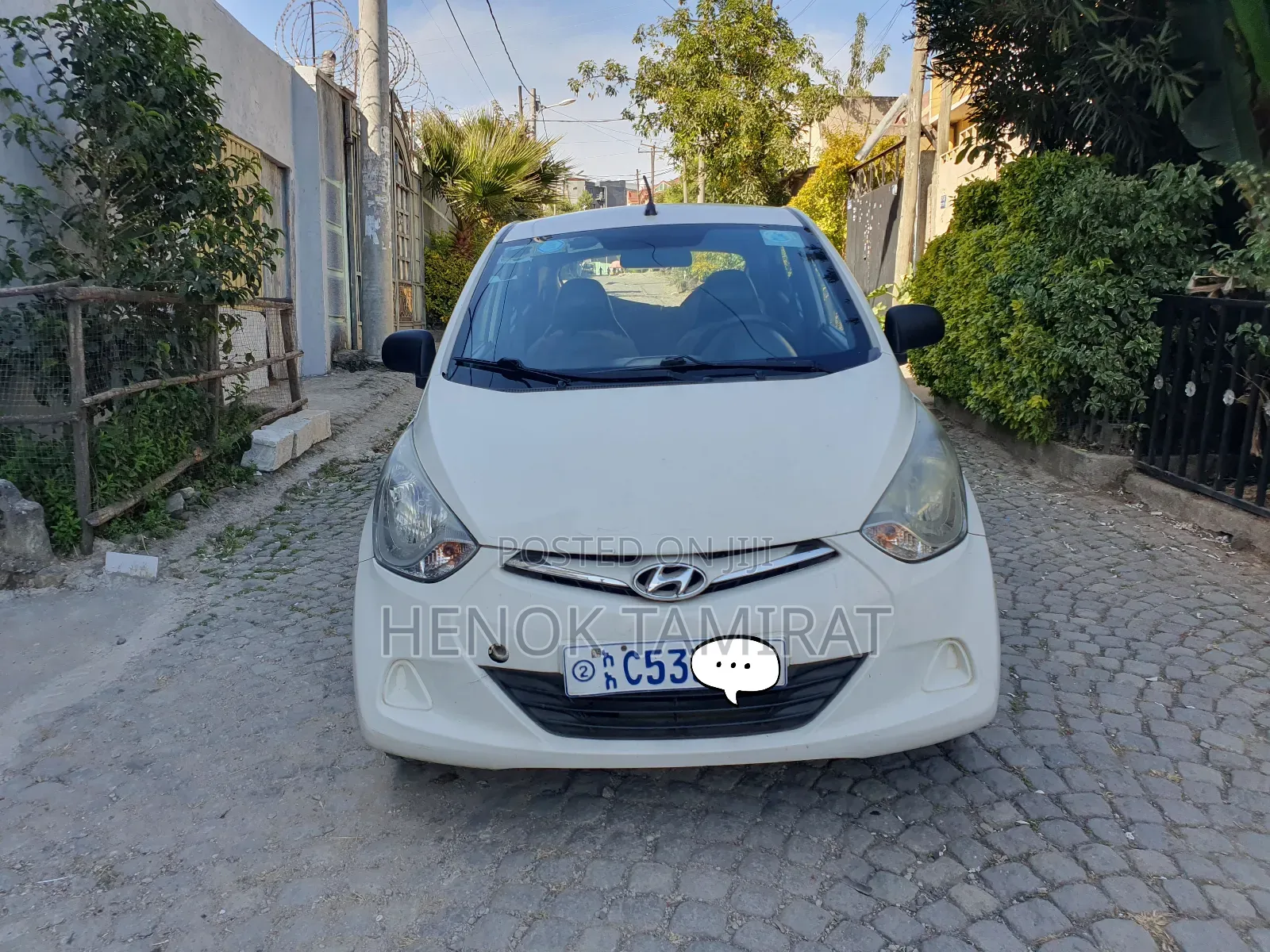 Hyundai Eon 0.8 FWD 2014 White