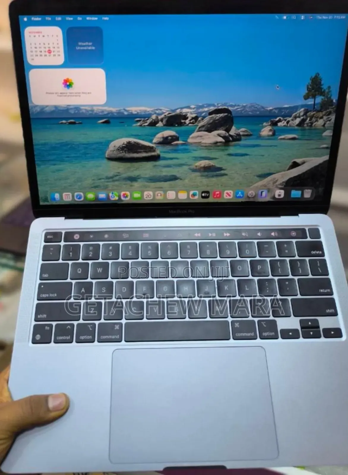 New Laptop Apple MacBook Pro M1 8GB Intel SSD 256GB