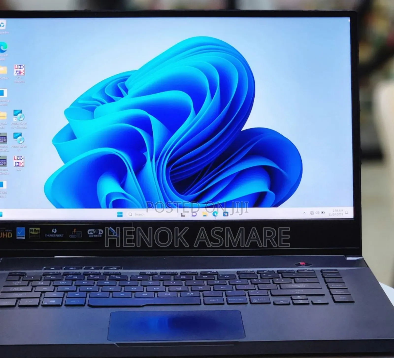 New Laptop Asus ROG Zephyrus G15 16GB Intel Core I7 SSD 512GB