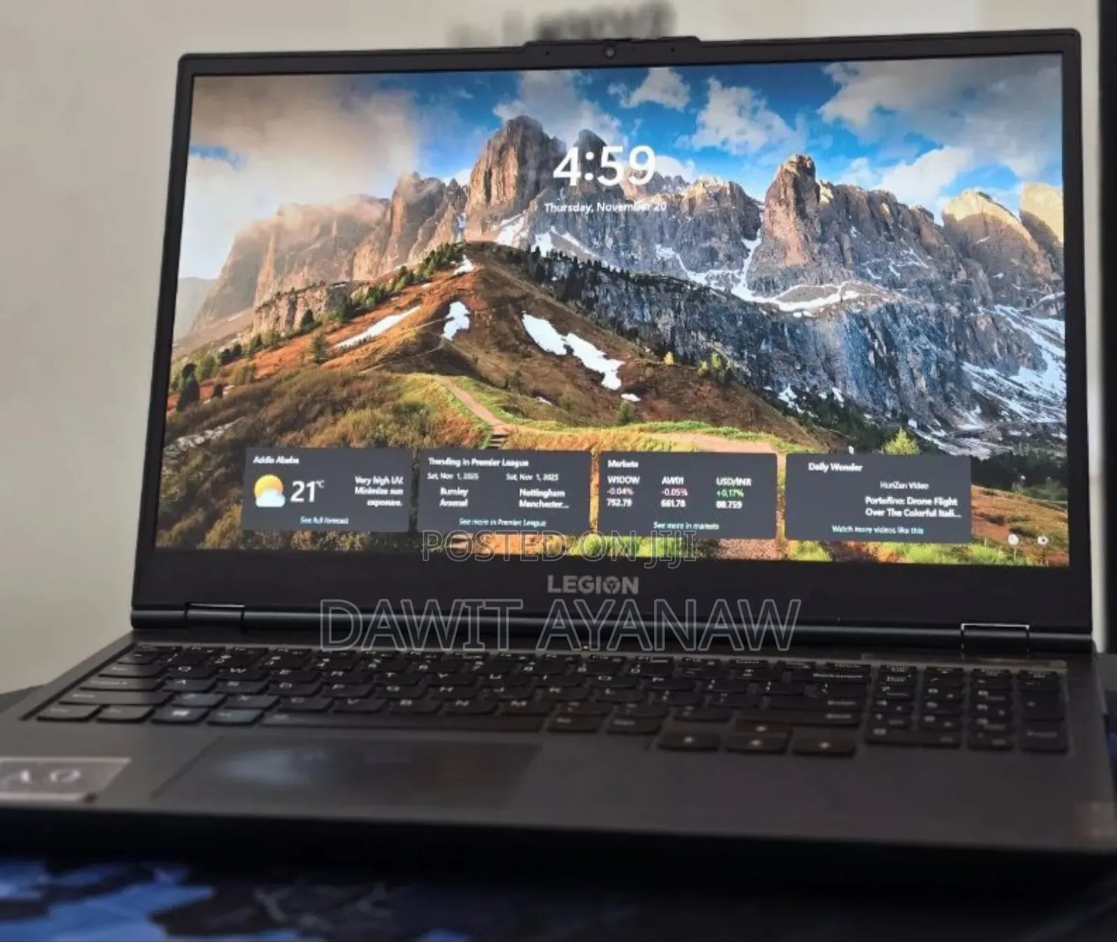 New Laptop Lenovo Legion 5 16GB AMD Ryzen 7 SSD 512GB