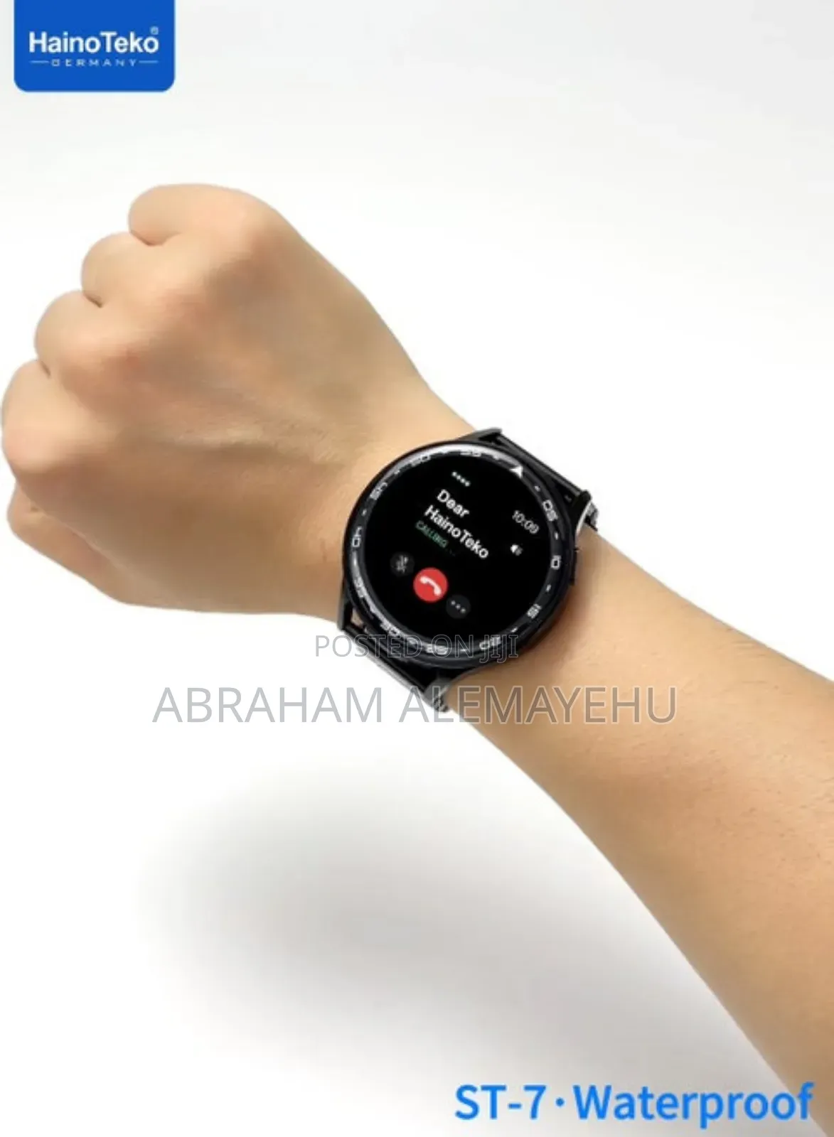 Hainoteko St-7 Smartwatch With Earbuds