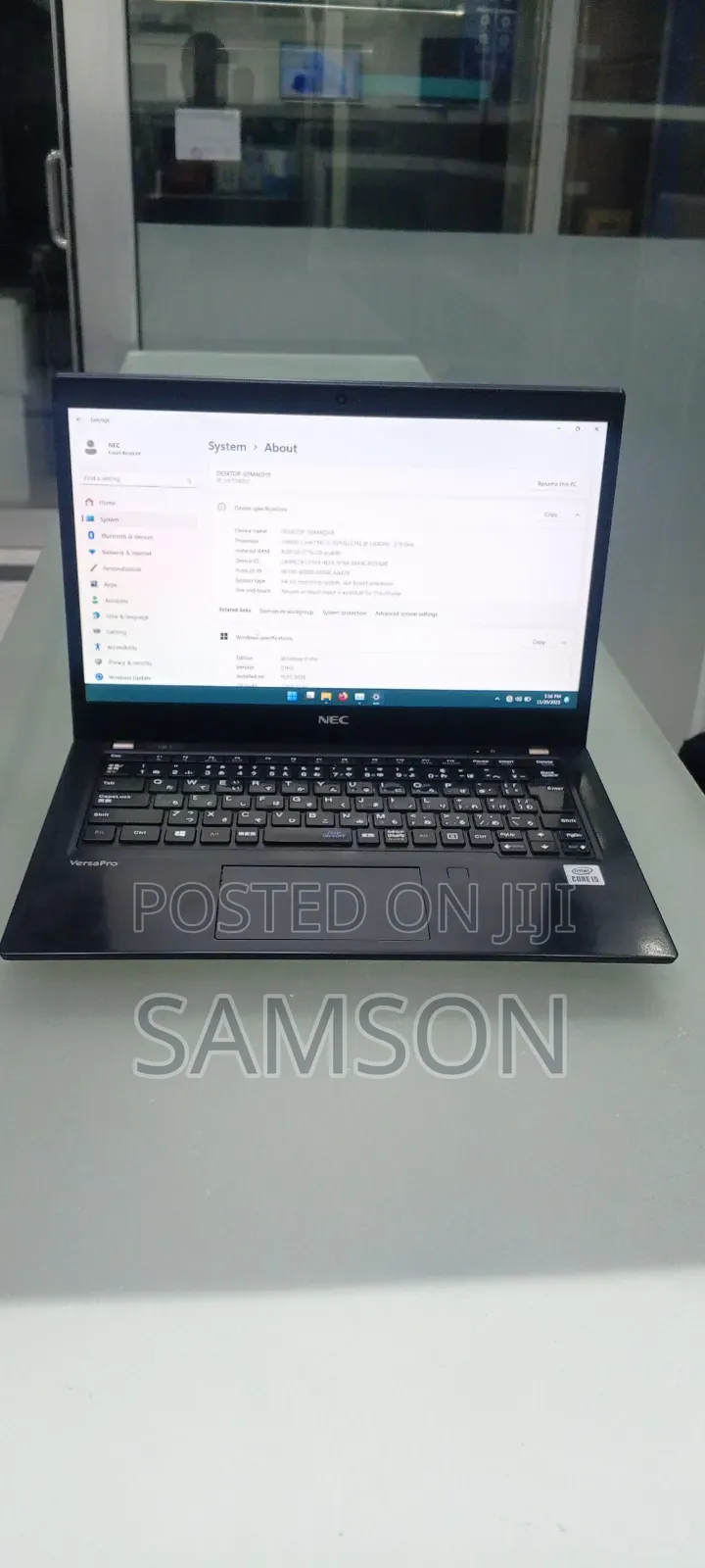 New Laptop NEC N22A 8GB Intel Core I5 SSD 512GB