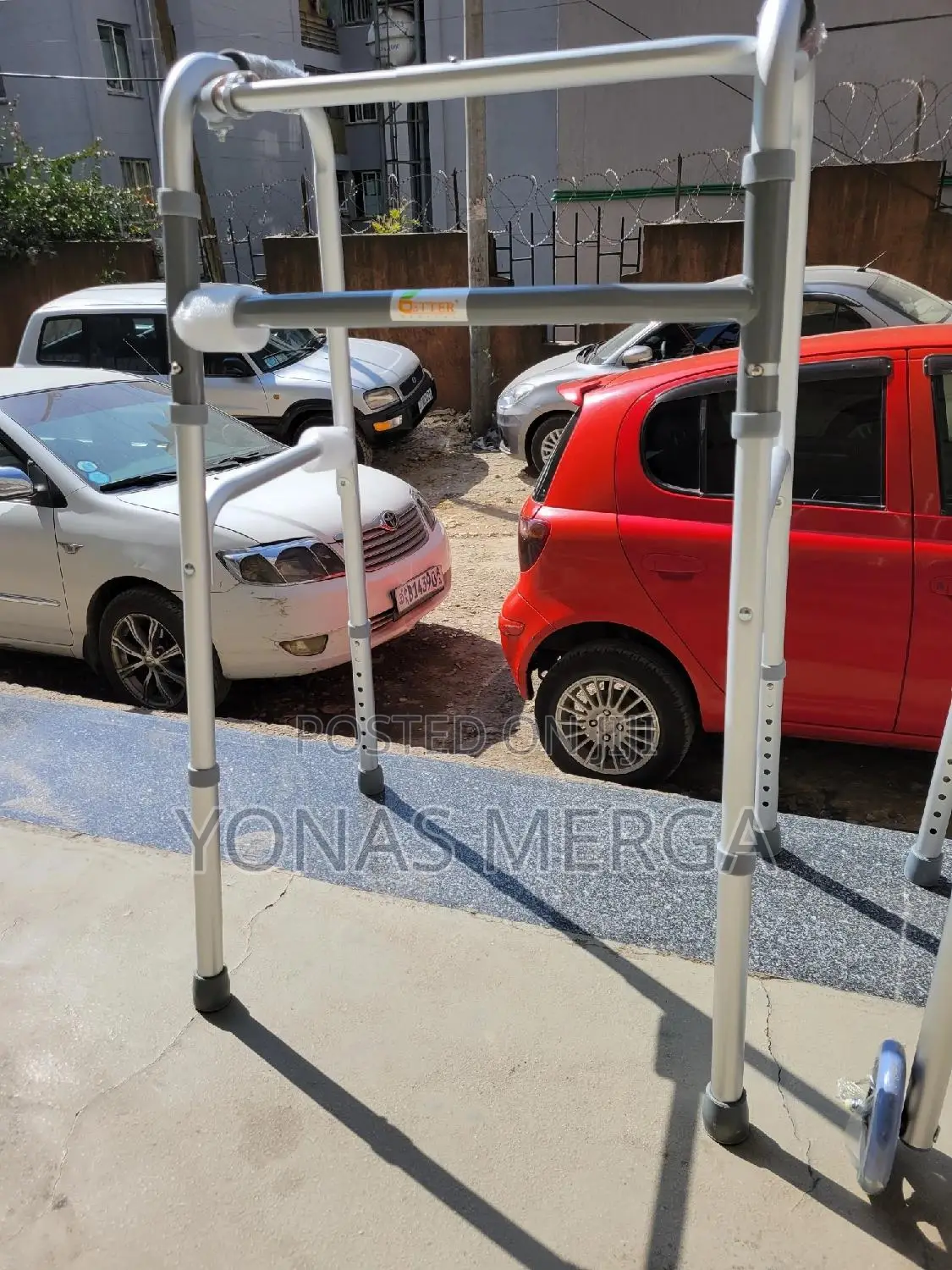 Durable Aluminum, This Walker臥邨rolling Wheels Walker韋敏folding Walker