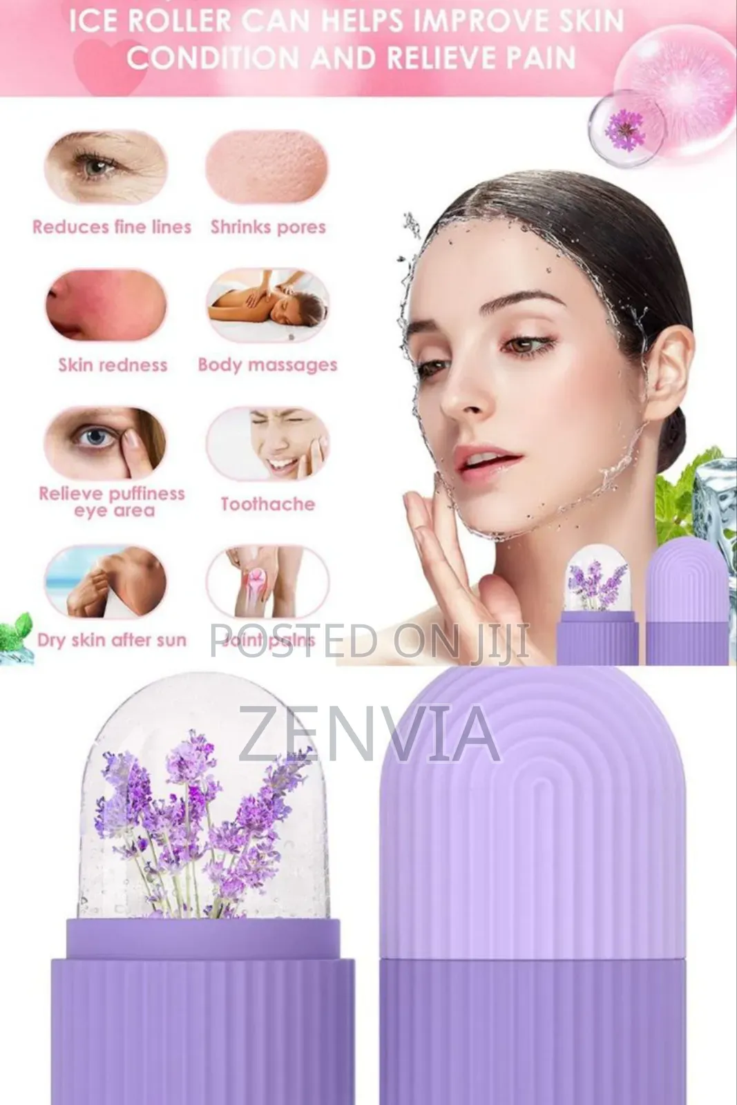 Silicone Ice Roller Massager