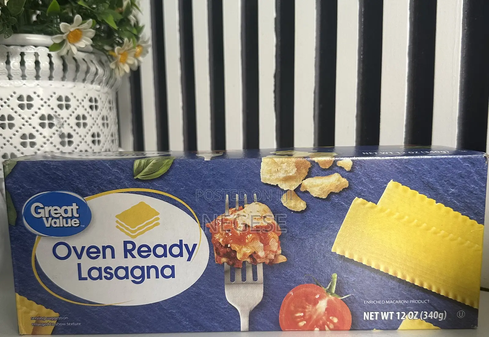 Great Valuetm.) Oven Ready Lasagna