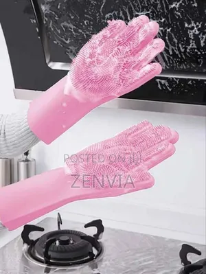 Magic Silicone Dish Washing Gloves
