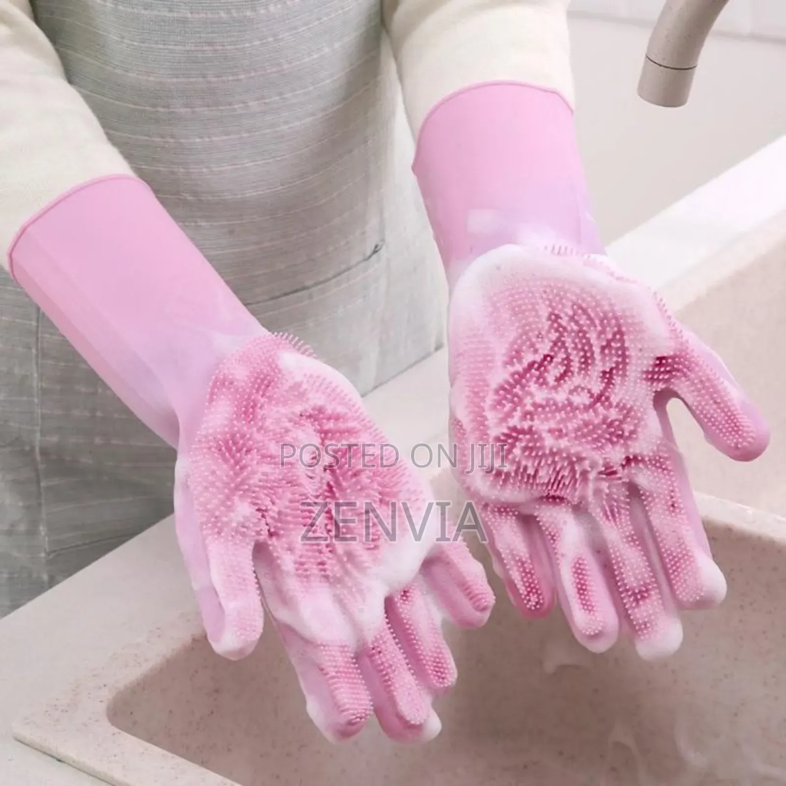 Magic Silicone Dish Washing Gloves
